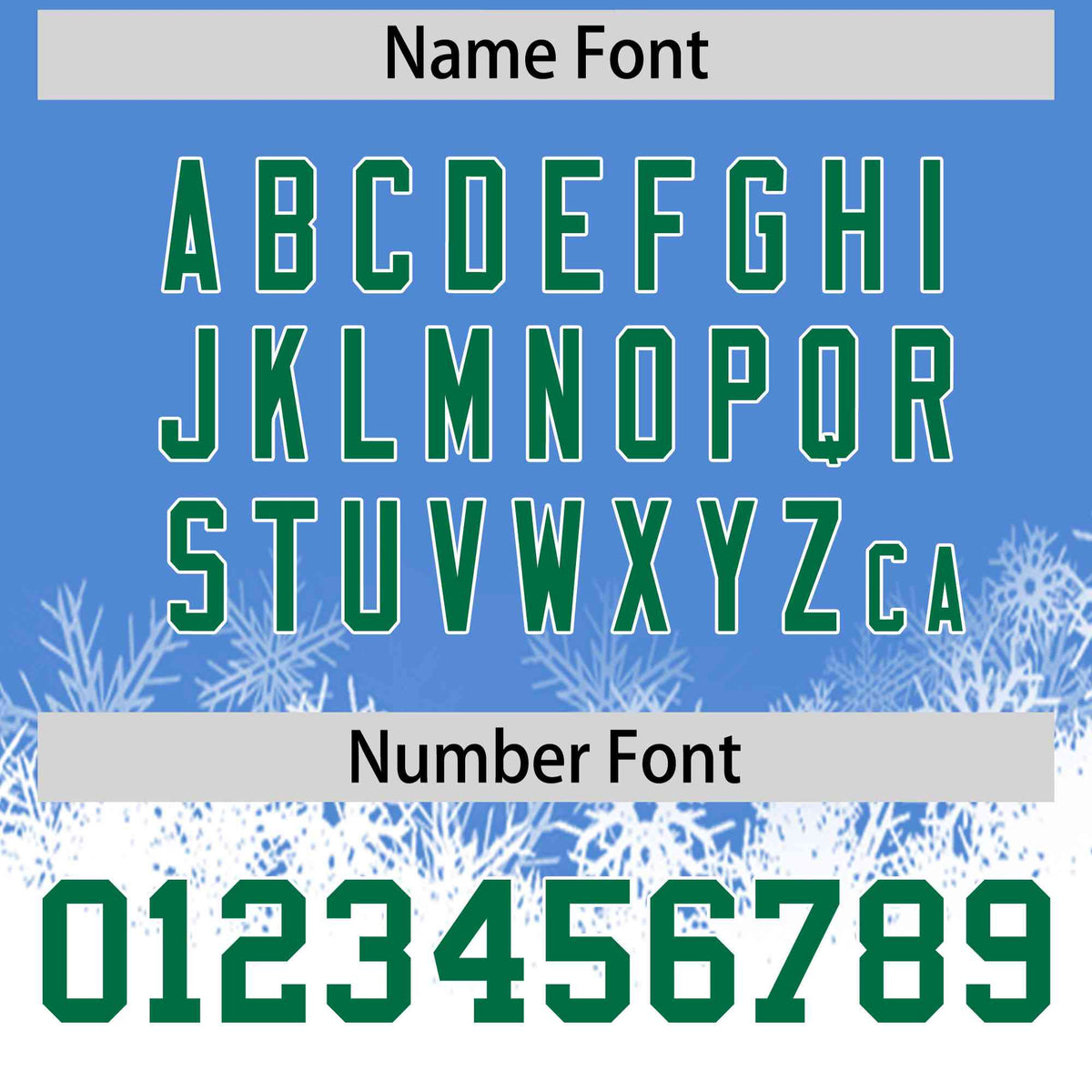 Custom Powder Blue White Christmas Graffiti Pattern Athletic Pullover Hoodie