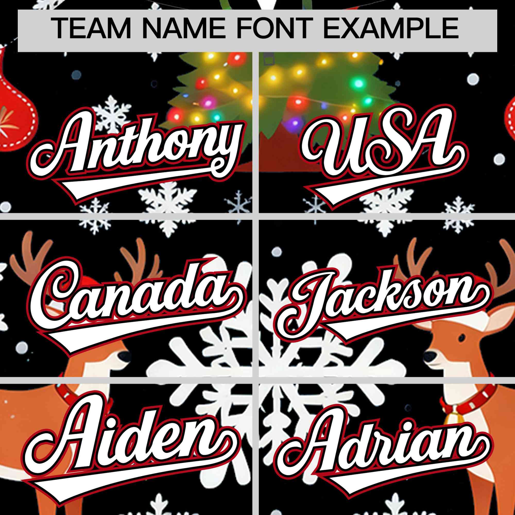 Custom Black White Christmas Graffiti Pattern Athletic Pullover Hoodie| KXKSHOP