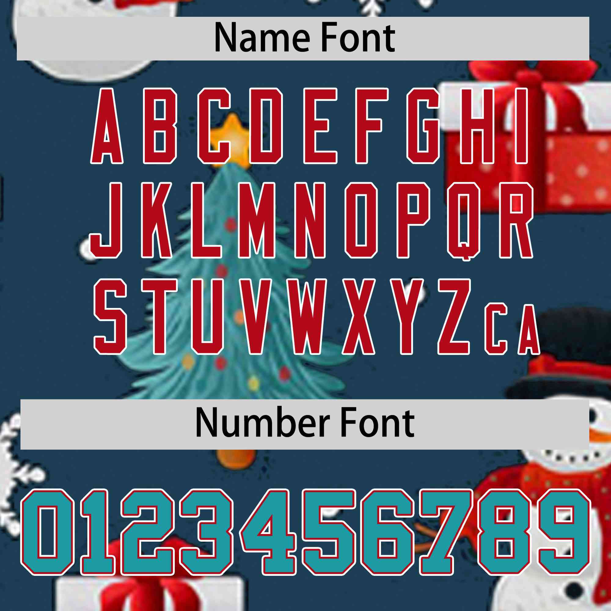 Custom Midnight Blue Aqua Christmas Graffiti Pattern Athletic Pullover Hoodie| KXKSHOP