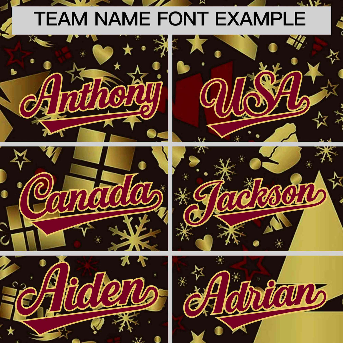 Custom Brown Crimson Christmas Graffiti Pattern Athletic Pullover Hoodie| KXKSHOP