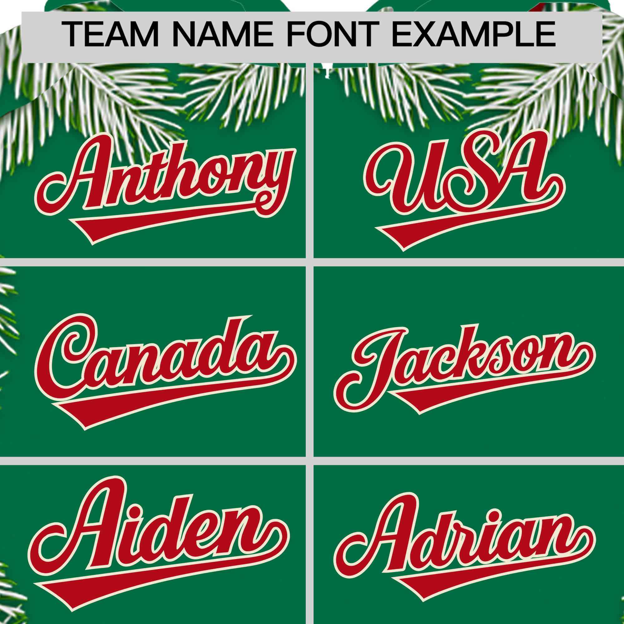 Custom Kelly Green Red Christmas Graffiti Pattern Athletic Pullover Hoodie| KXKSHOP