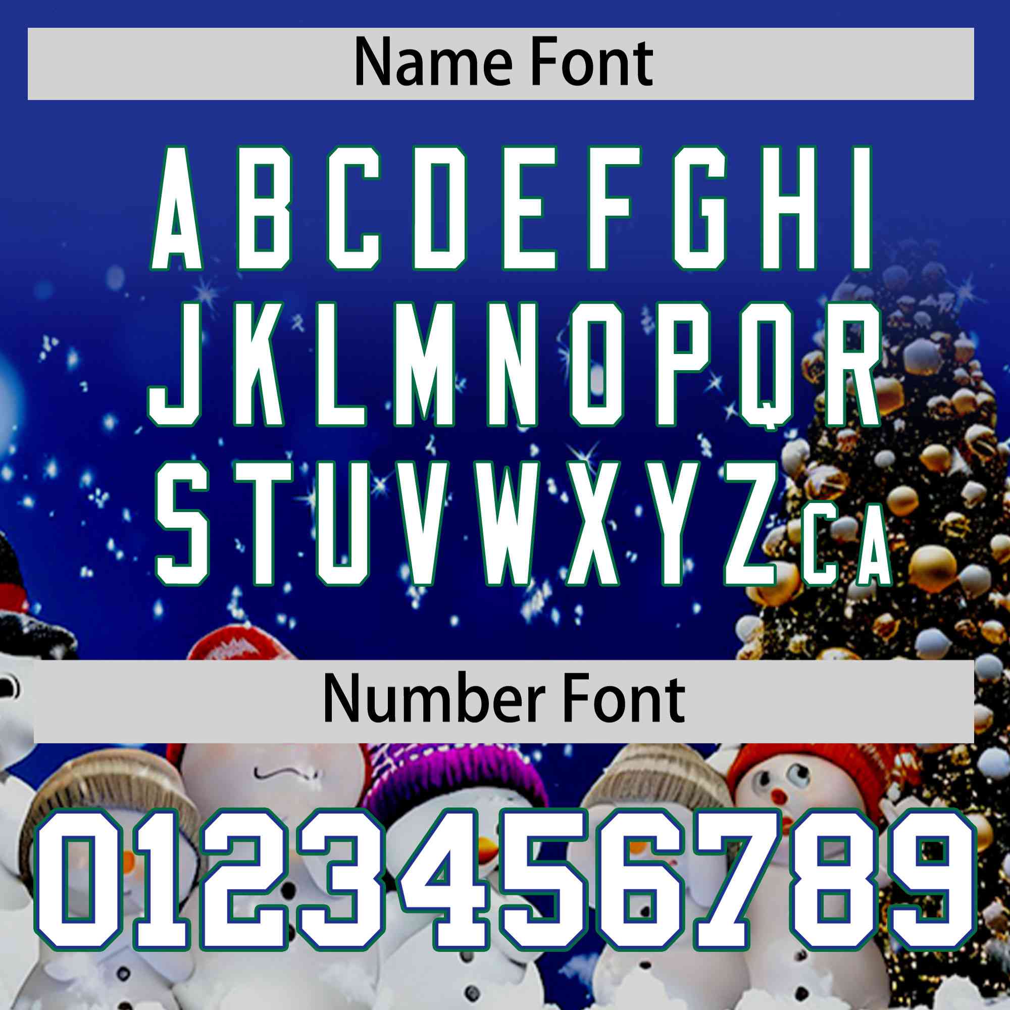 Custom Royal Blue White Christmas Graffiti Pattern Athletic Pullover Hoodie| KXKSHOP