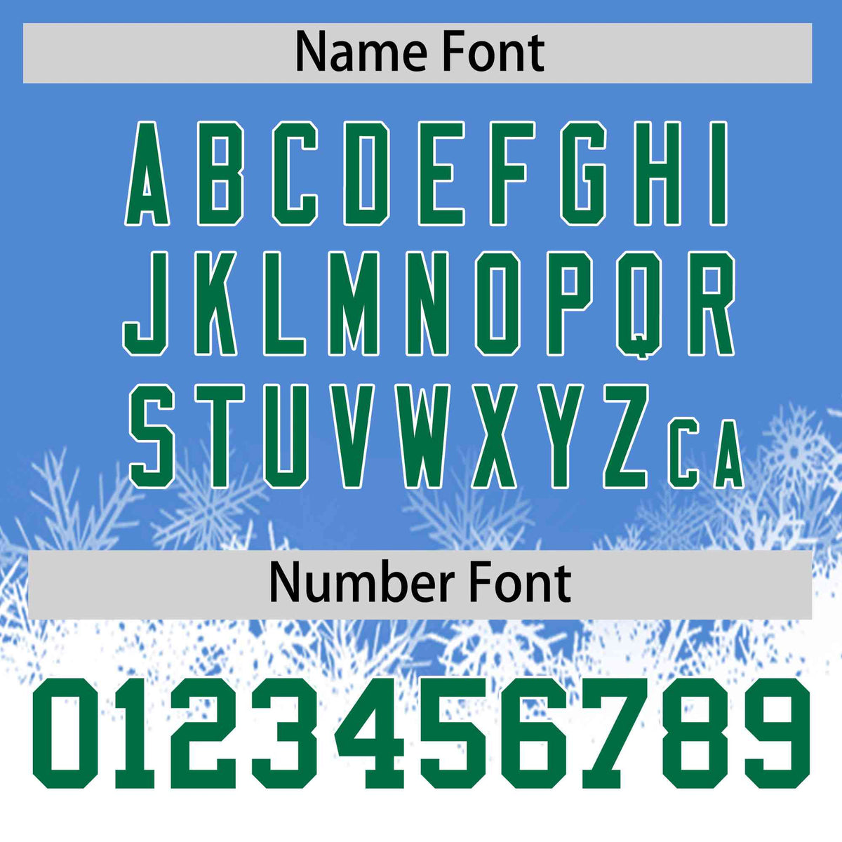 Custom Powder Blue White Christmas Graffiti Pattern Athletic Pullover Hoodie| KXKSHOP