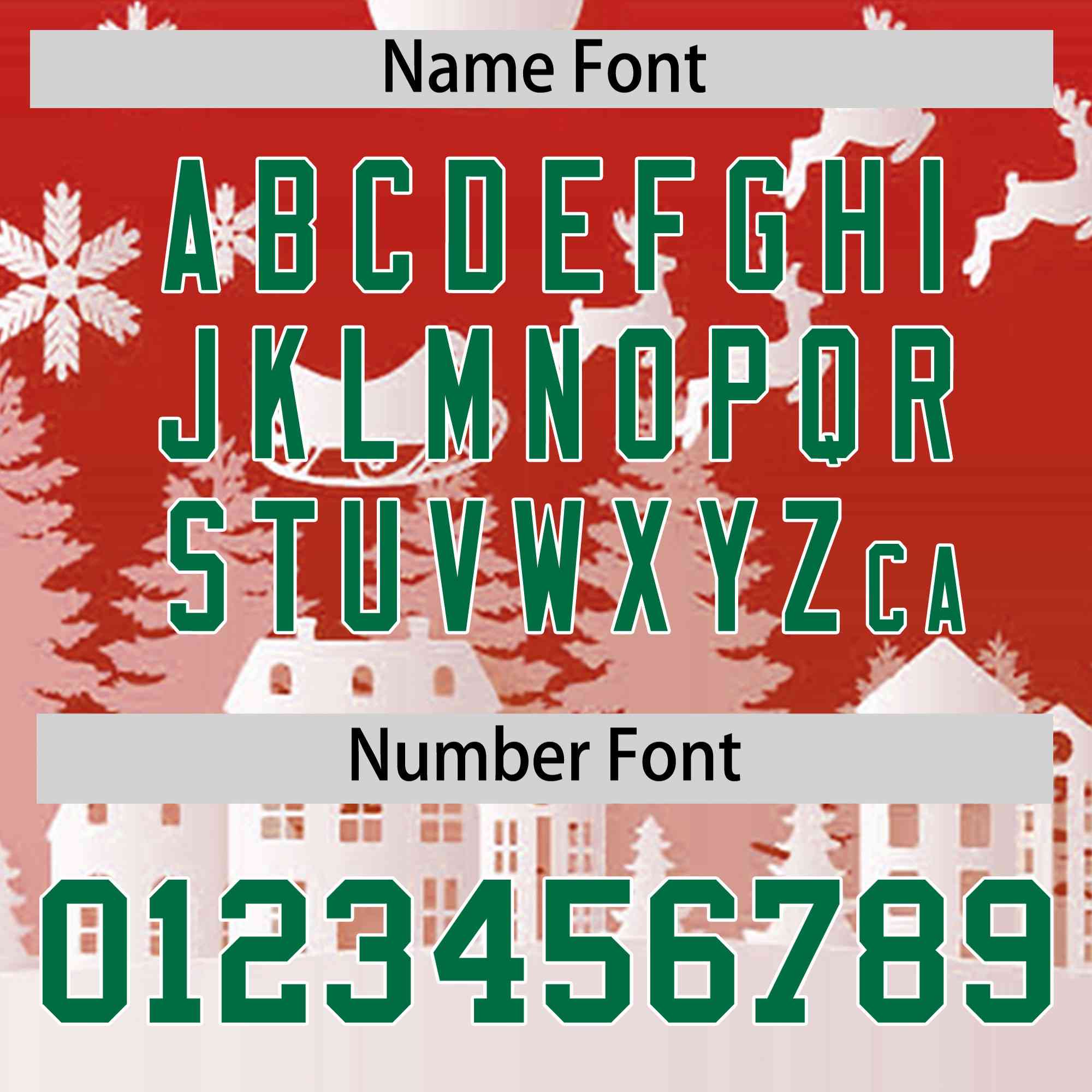 Custom Red Kelly Green Christmas Graffiti Pattern Athletic Pullover Hoodie| KXKSHOP