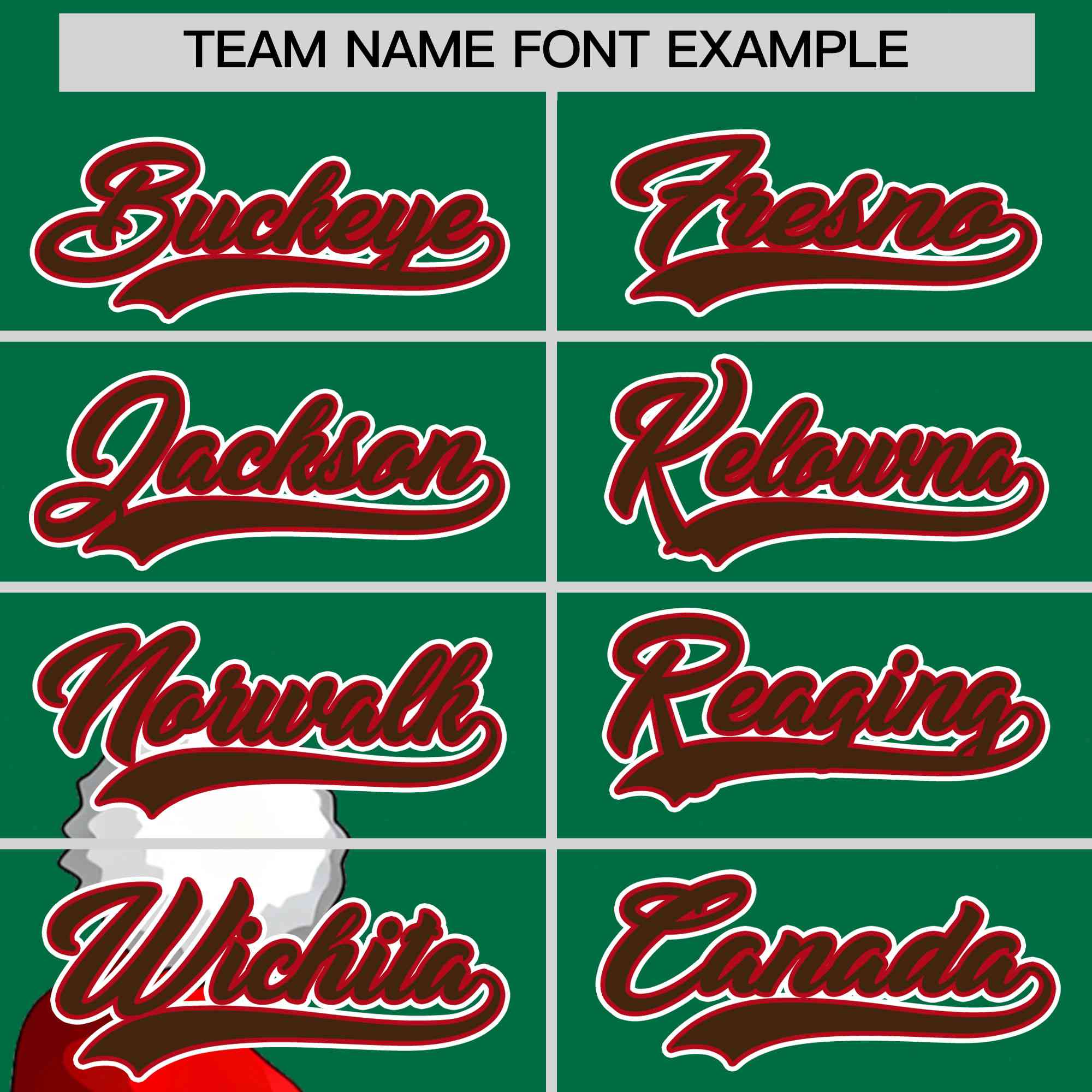 Custom Kelly Green Red Christmas Graffiti Pattern Athletic Pullover Hoodie