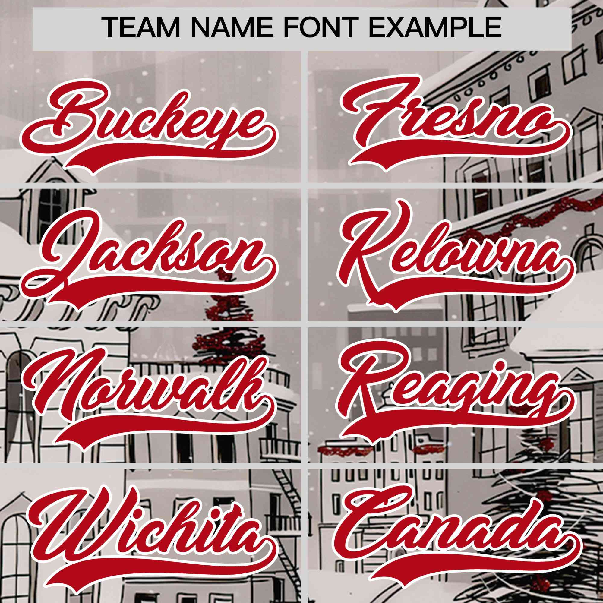 Custom White Red Christmas Graffiti Pattern Athletic Pullover Hoodie