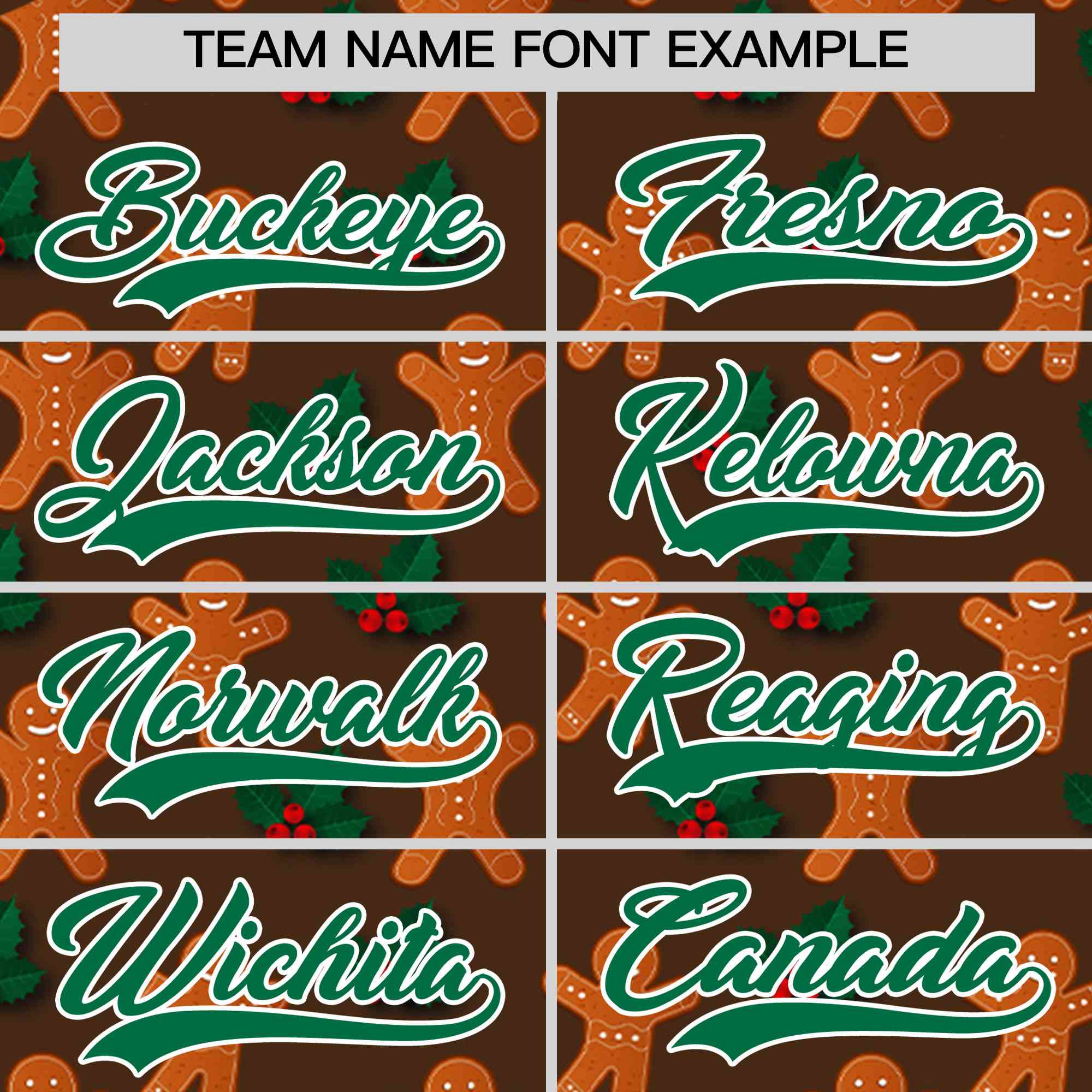 Custom Light Brown Kelly Green Christmas Graffiti Pattern Athletic Pullover Hoodie