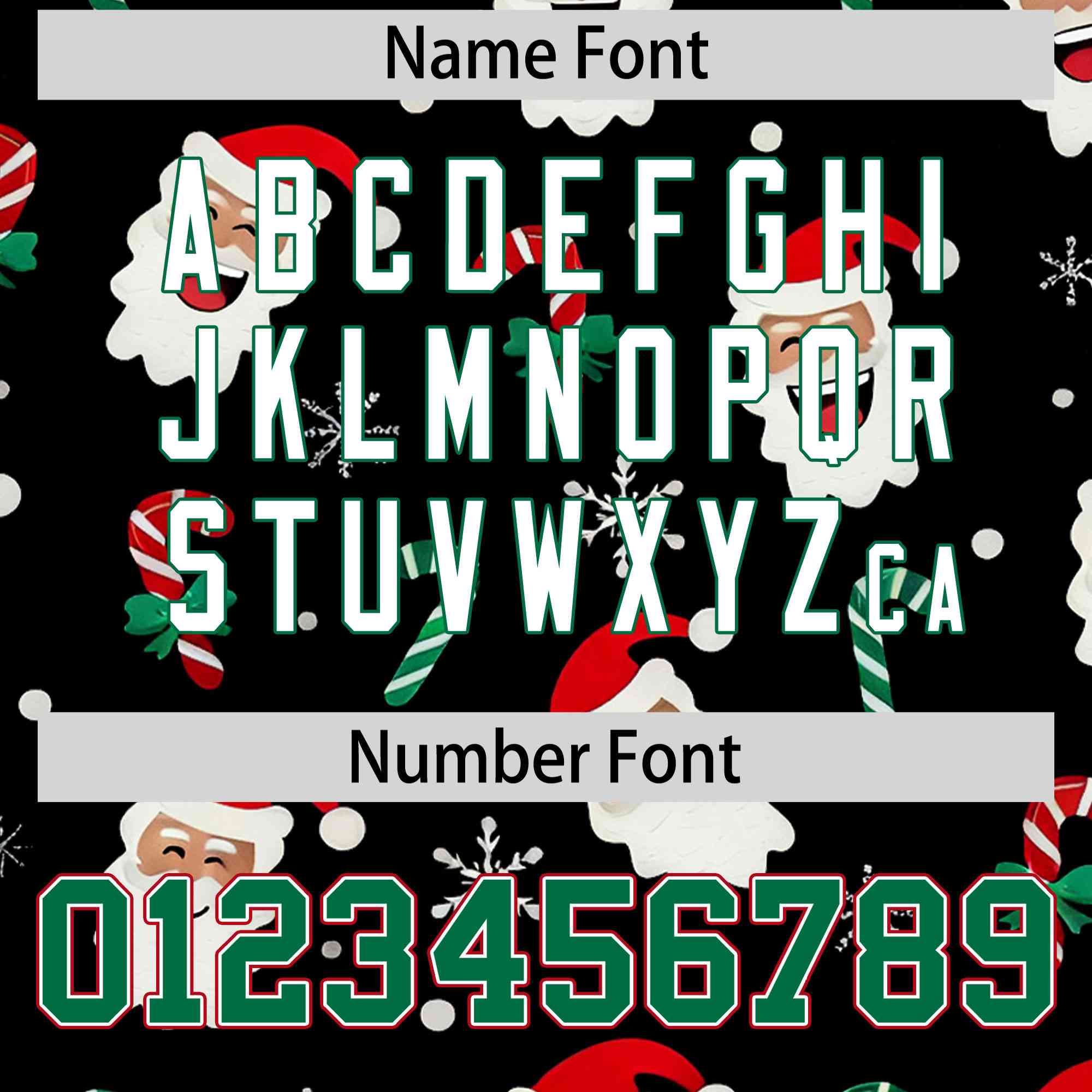 Custom Black Kelly Green Christmas Graffiti Pattern Athletic Pullover Hoodie