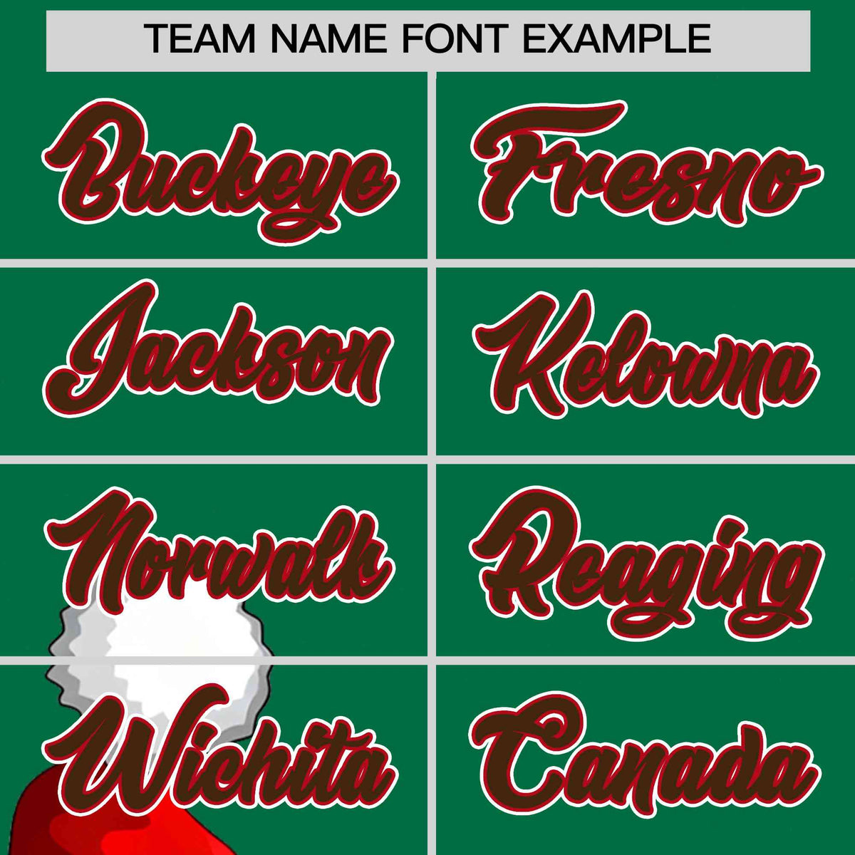 Custom Kelly Green Red Christmas Graffiti Pattern Athletic Pullover Hoodie