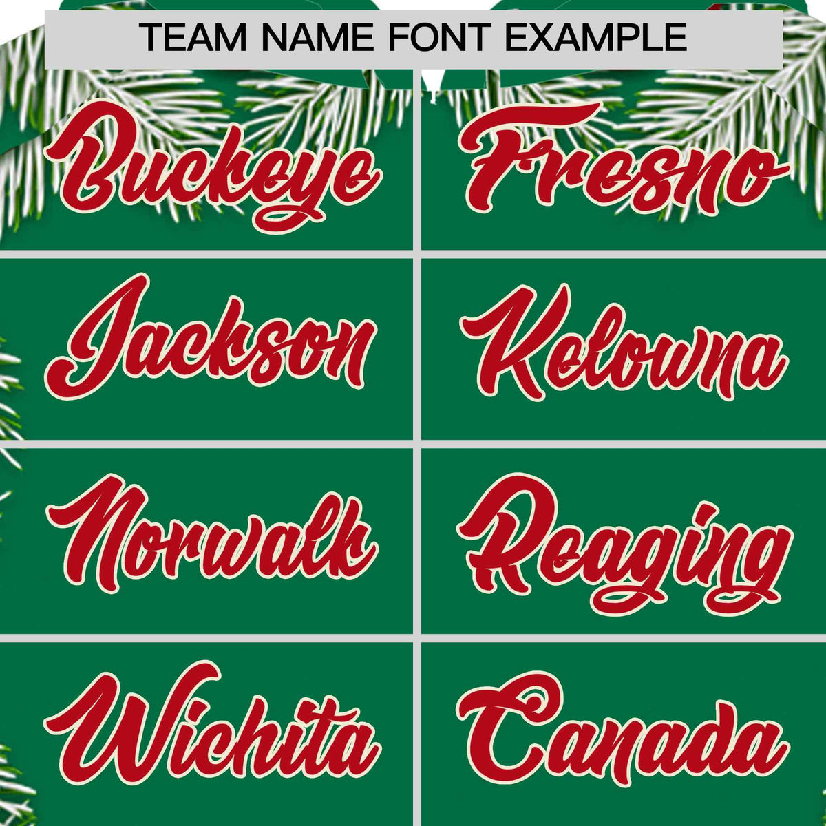 Custom Kelly Green Red Christmas Graffiti Pattern Athletic Pullover Hoodie