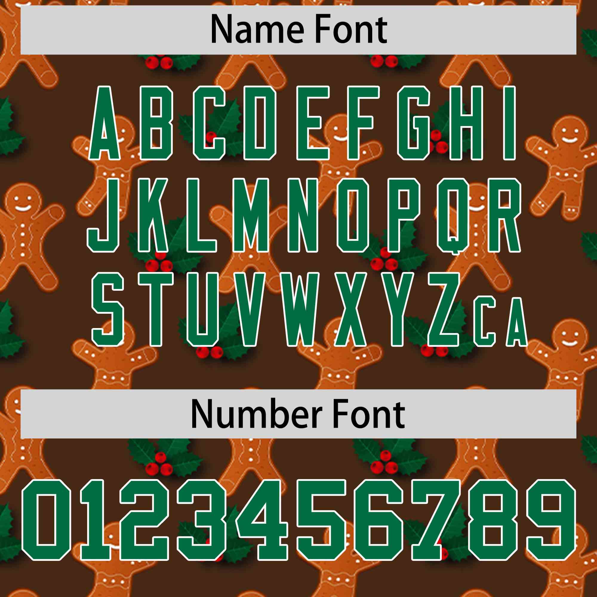 Custom Light Brown Kelly Green Christmas Graffiti Pattern Athletic Pullover Hoodie