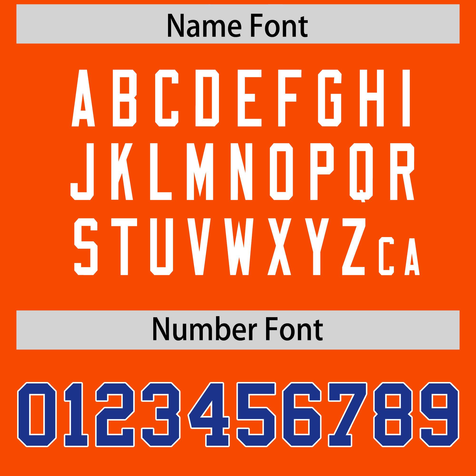 Custom Orange Royal Varsity Full-Zip Letterman Classic Jacket Hoodie| KXKSHOP