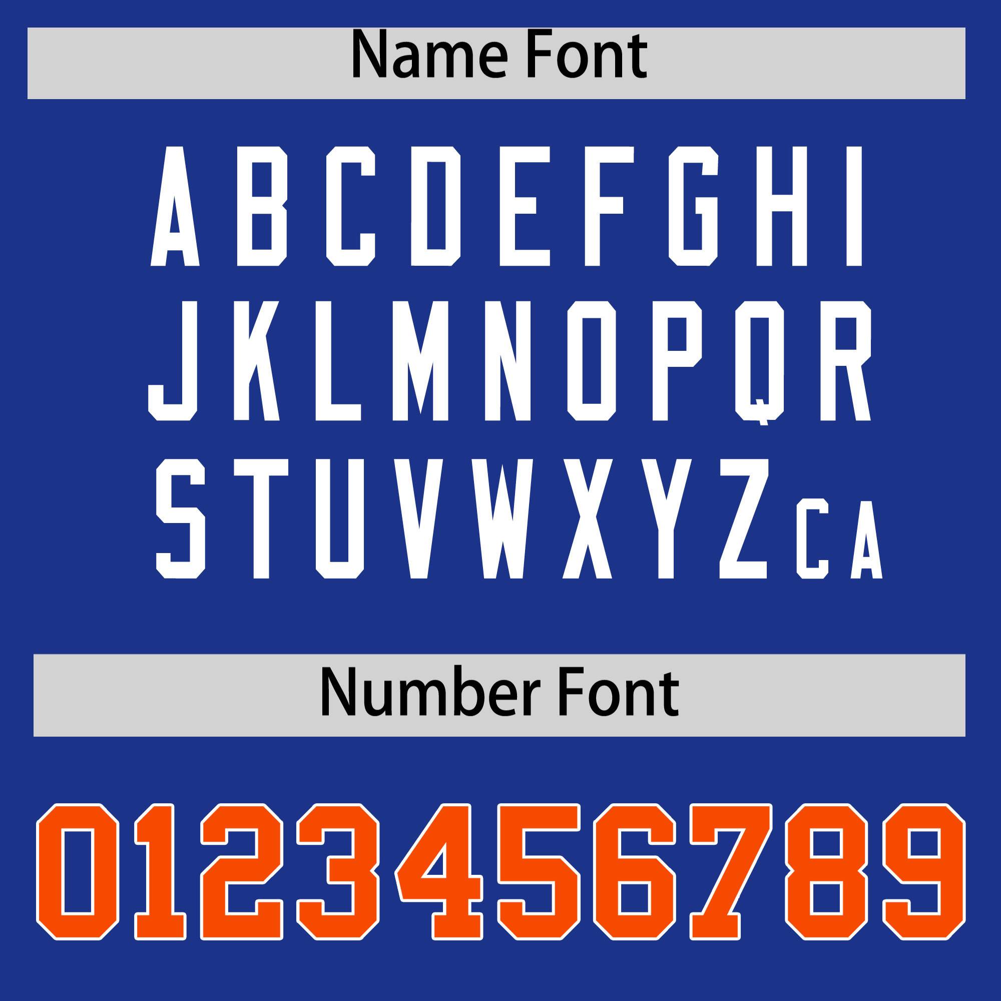 Custom Royal Orange Varsity Full-Zip Letterman Classic Jacket Hoodie| KXKSHOP