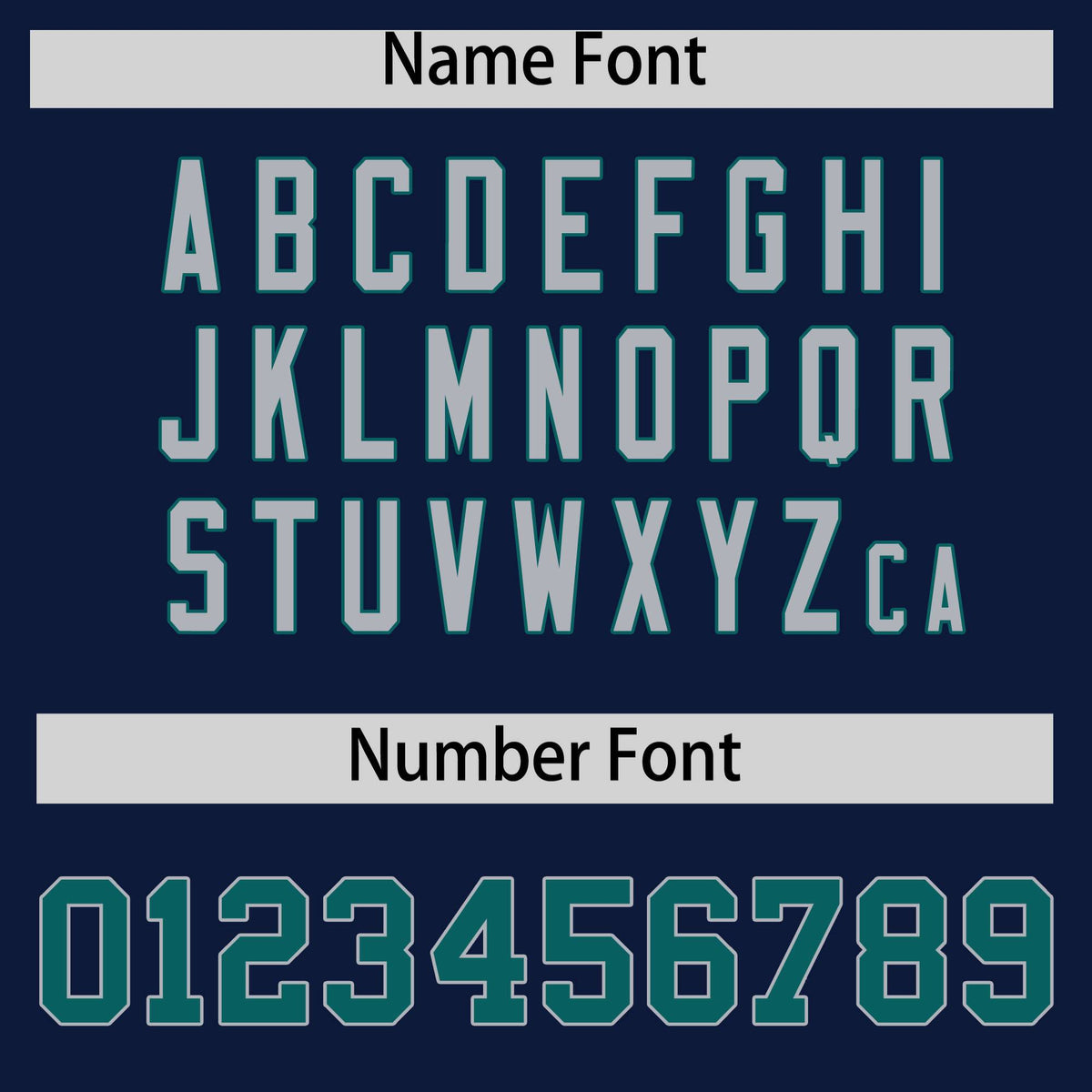 Custom Navy Aqua Varsity Full-Zip Letterman Classic Jacket Hoodie| KXKSHOP