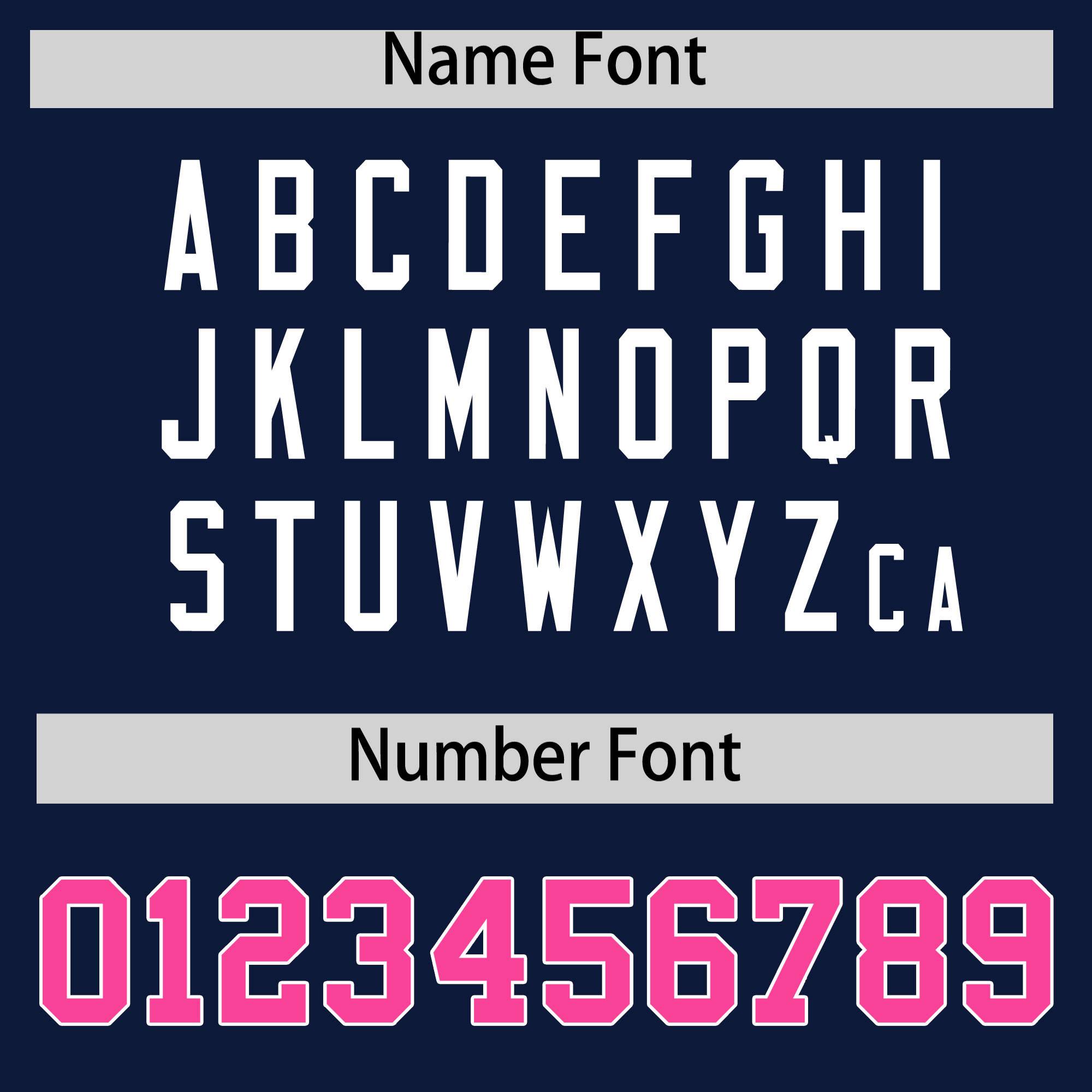 Custom Navy Pink Varsity Full-Zip Letterman Classic Jacket Hoodie| KXKSHOP