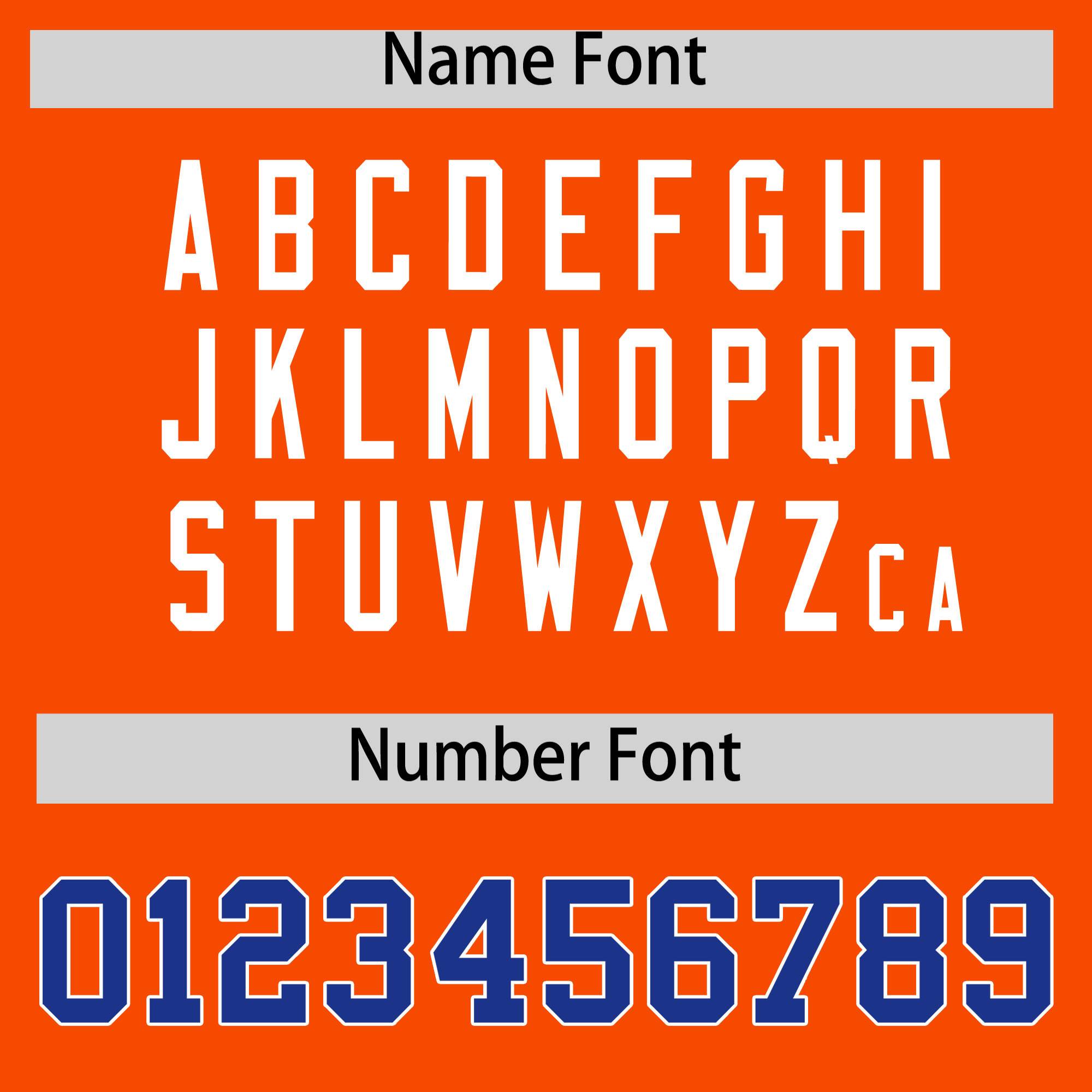 Custom Orange Royal Varsity Full-Zip Letterman Classic Jacket Hoodie| KXKSHOP