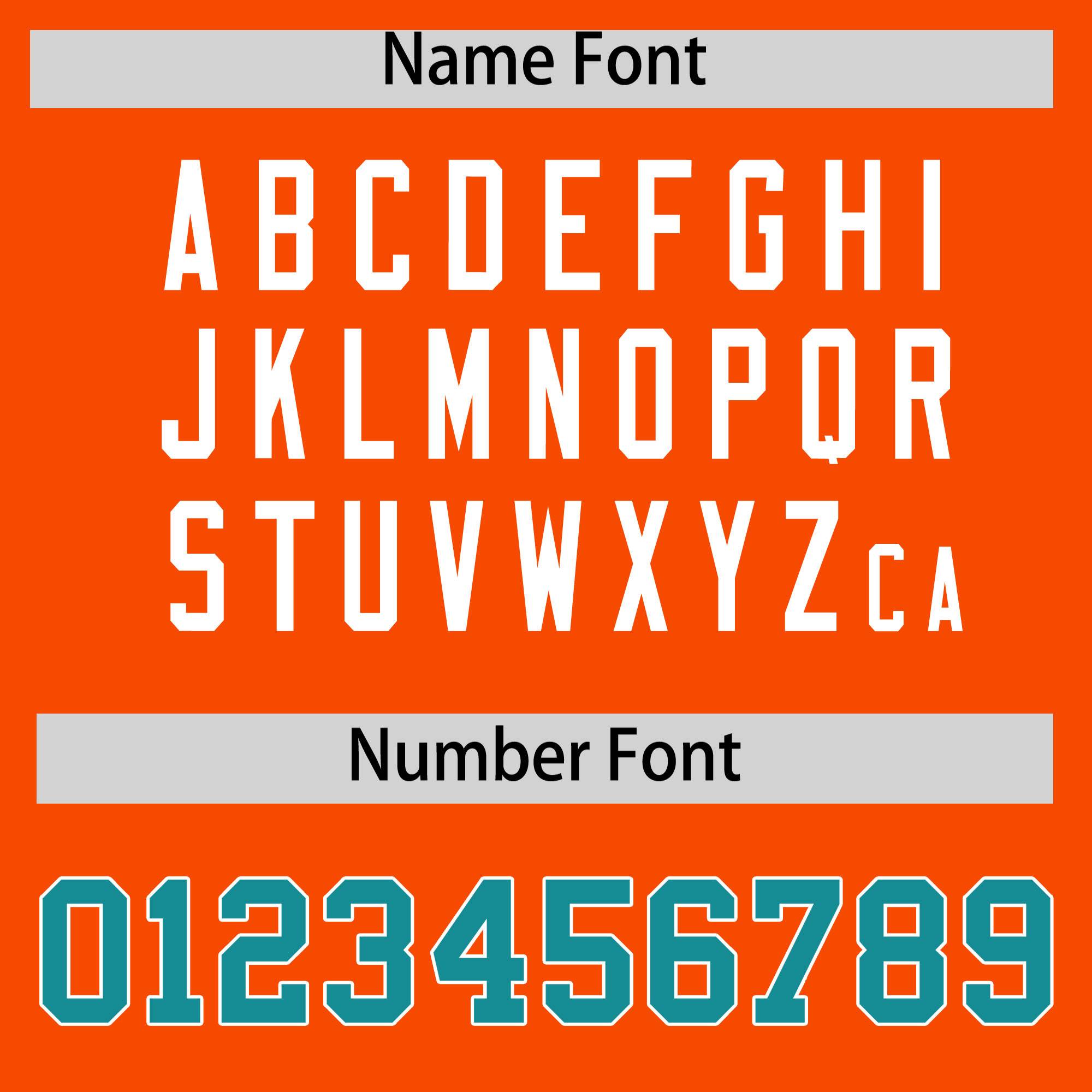 Custom Orange Aqua Varsity Full-Zip Letterman Classic Jacket Hoodie| KXKSHOP