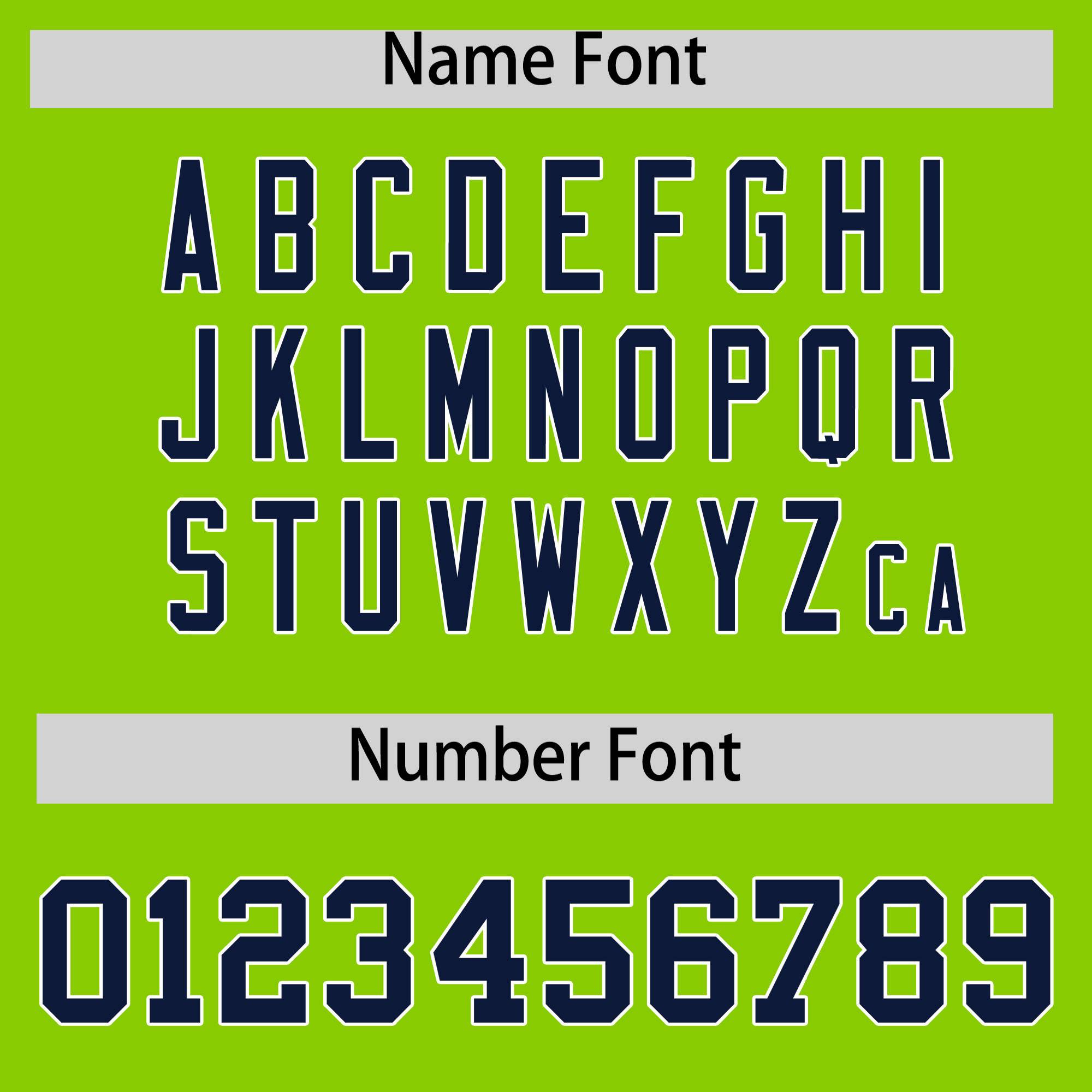 Custom Neon Green Navy Varsity Full-Zip Letterman Classic Jacket Hoodie| KXKSHOP