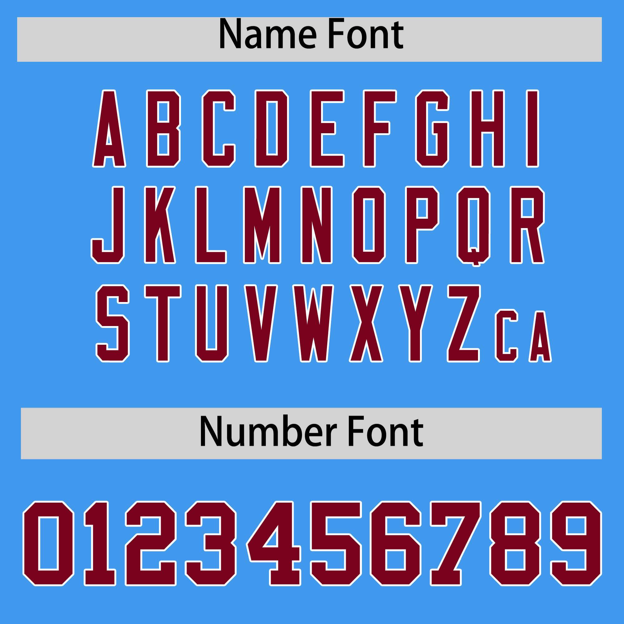 Custom Powder Blue Crimson Varsity Full-Zip Letterman Classic Jacket Hoodie| KXKSHOP