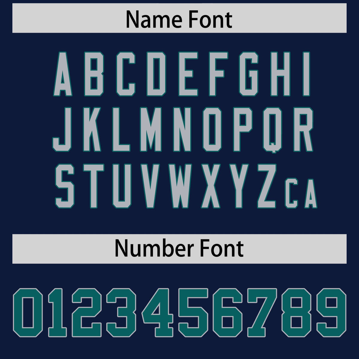 Custom Navy Aqua Varsity Full-Zip Letterman Classic Jacket Hoodie| KXKSHOP