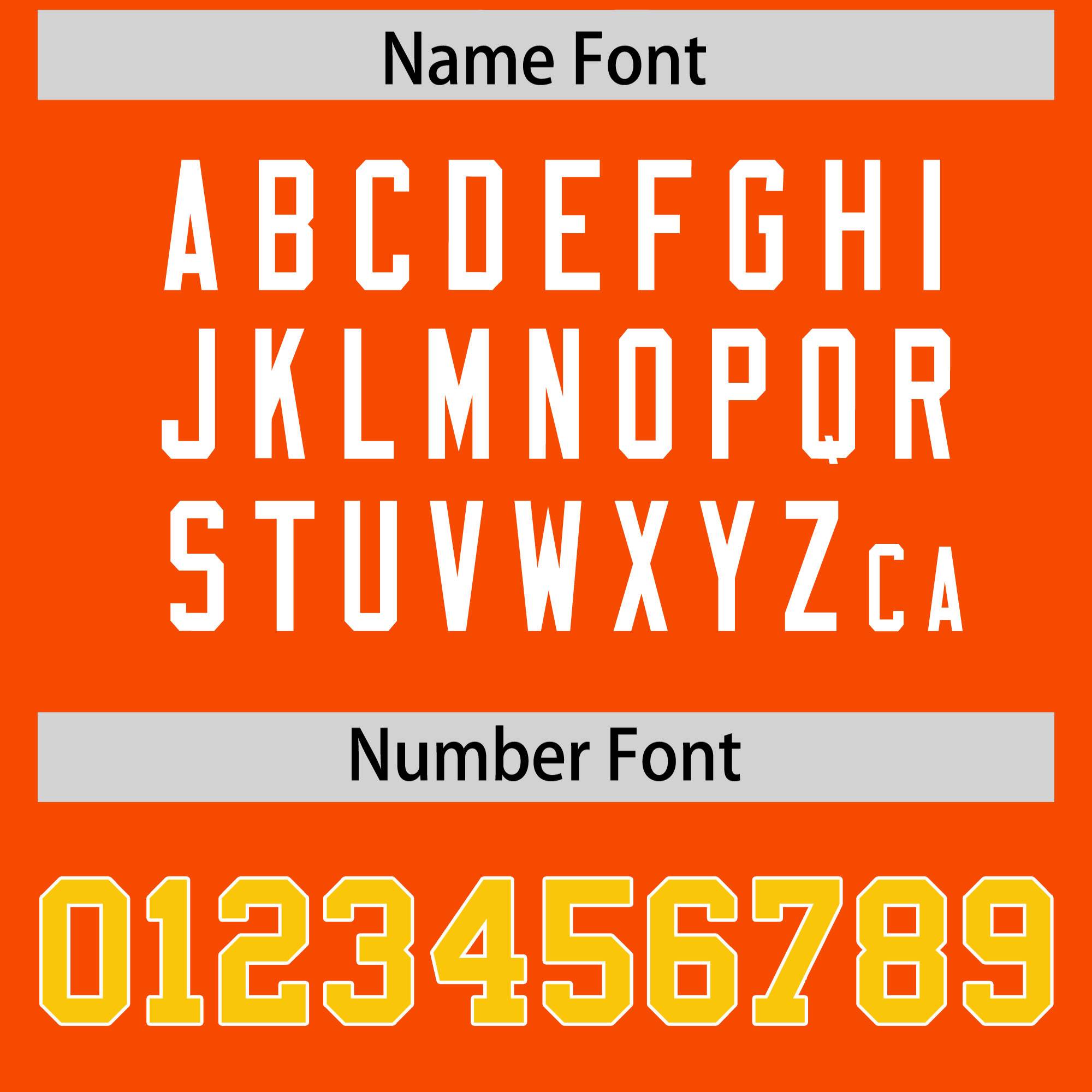 Custom Orange Gold Varsity Full-Zip Letterman Classic Jacket Hoodie| KXKSHOP