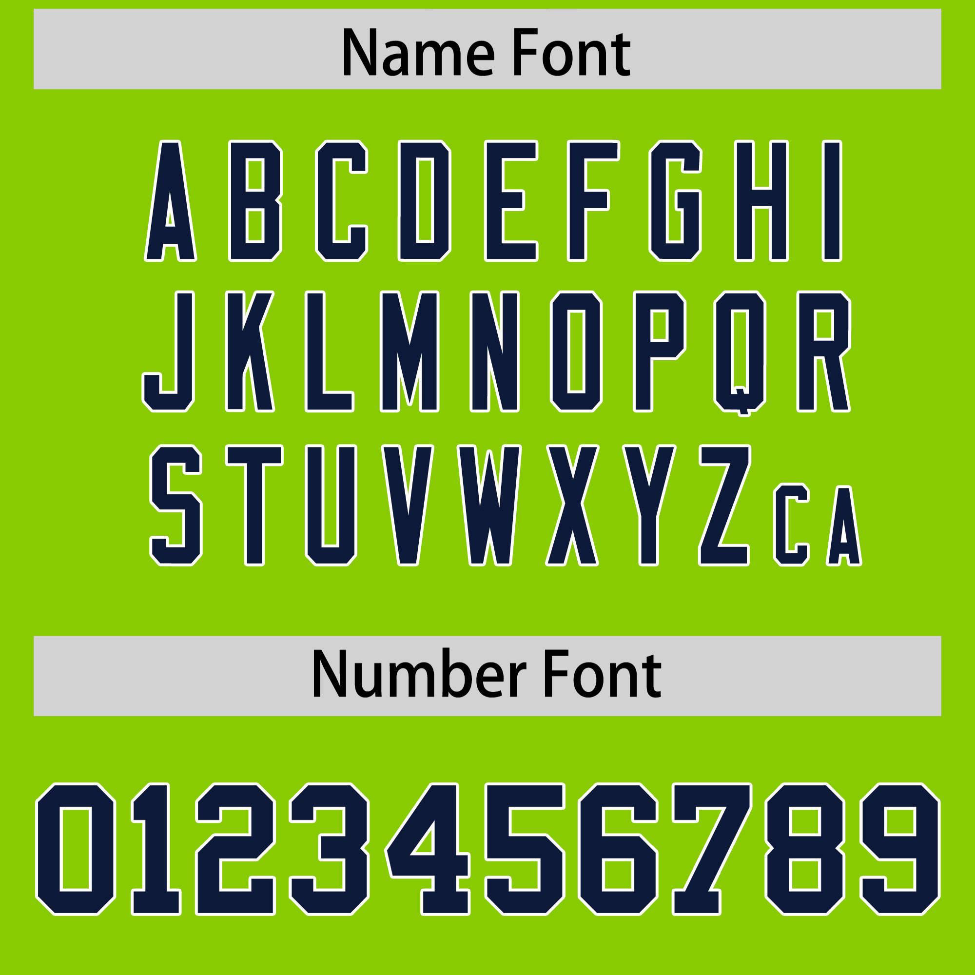 Custom Neon Green Navy Varsity Full-Zip Letterman Classic Jacket Hoodie| KXKSHOP