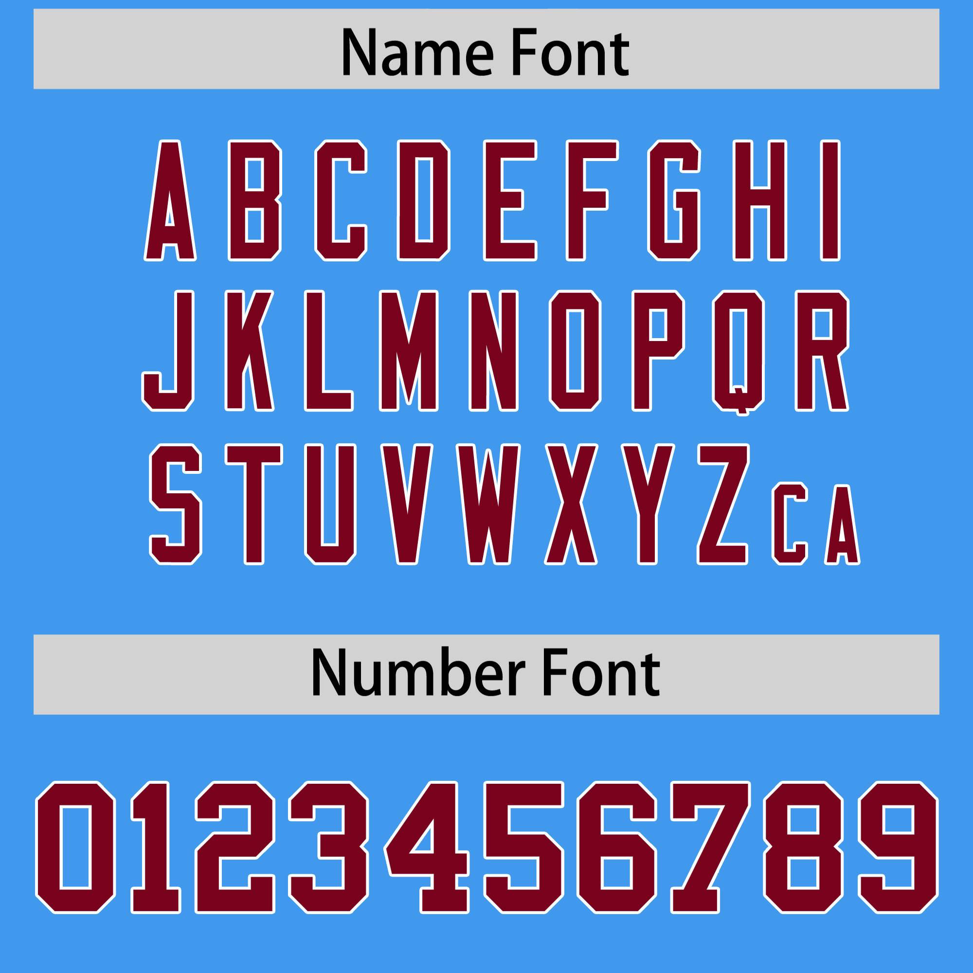 Custom Powder Blue Crimson Varsity Full-Zip Letterman Classic Jacket Hoodie| KXKSHOP