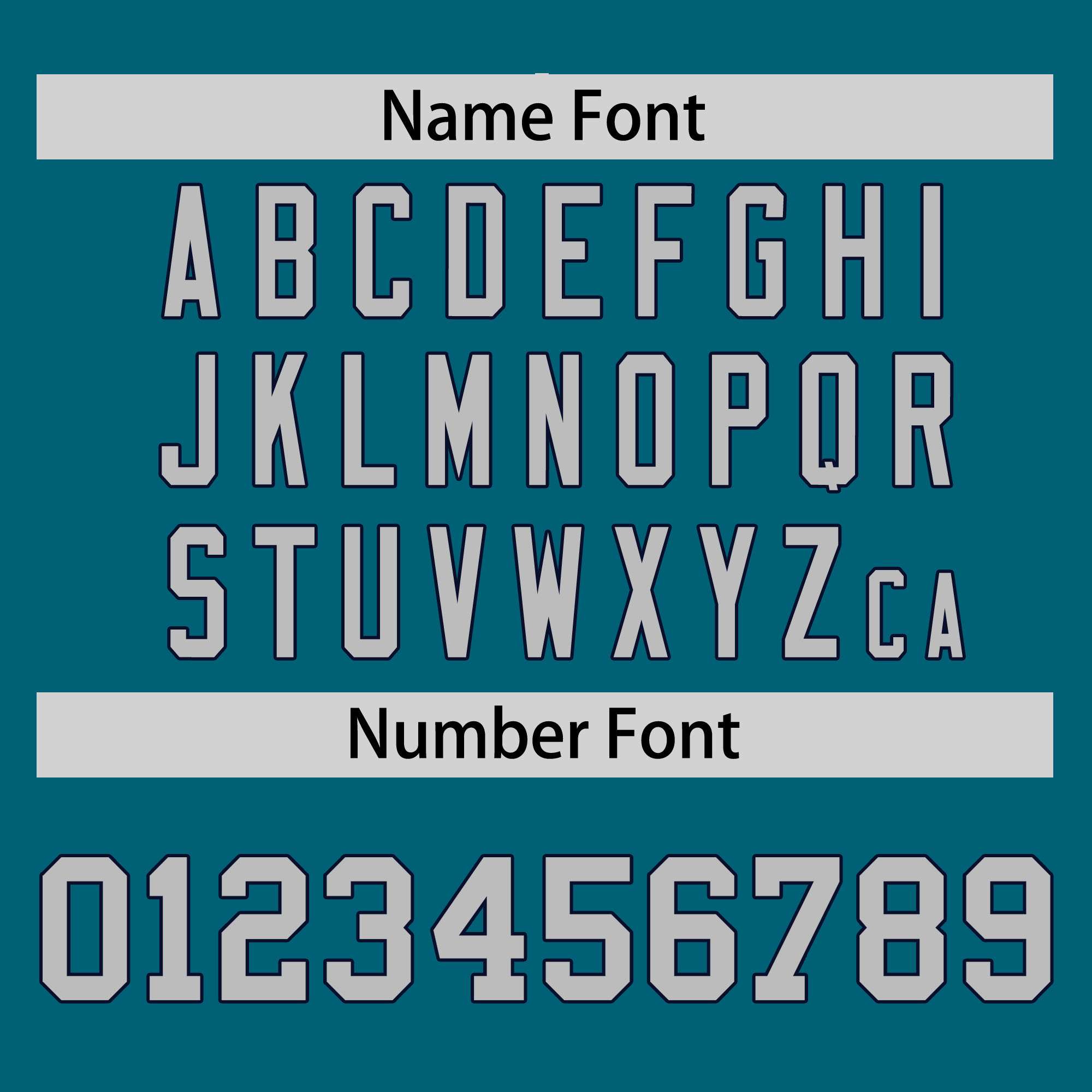 Custom Aqua Classic Style Personalized Uniform Pullover Hoodie| KXKSHOP