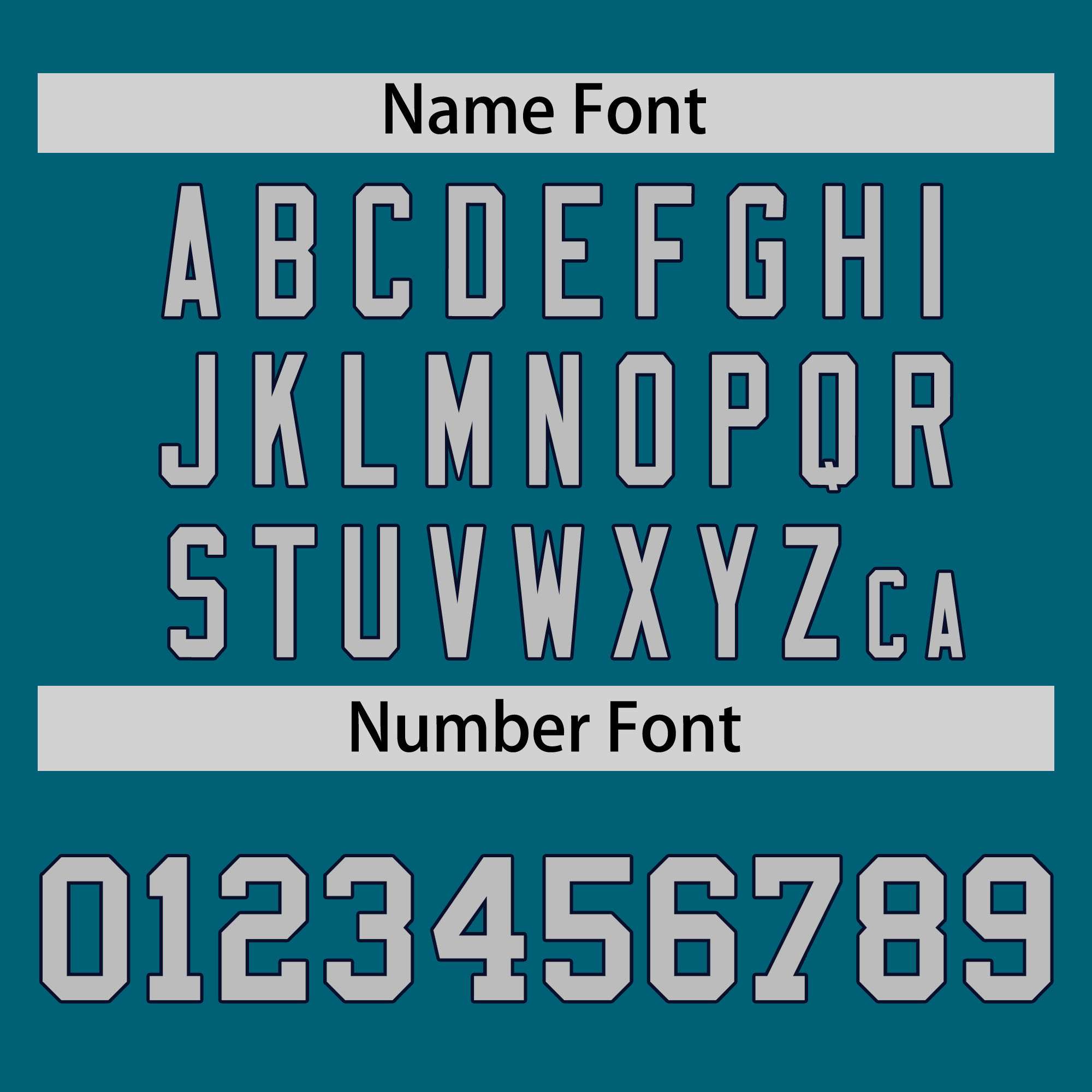 Custom Aqua Classic Style Personalized Uniform Pullover Hoodie| KXKSHOP