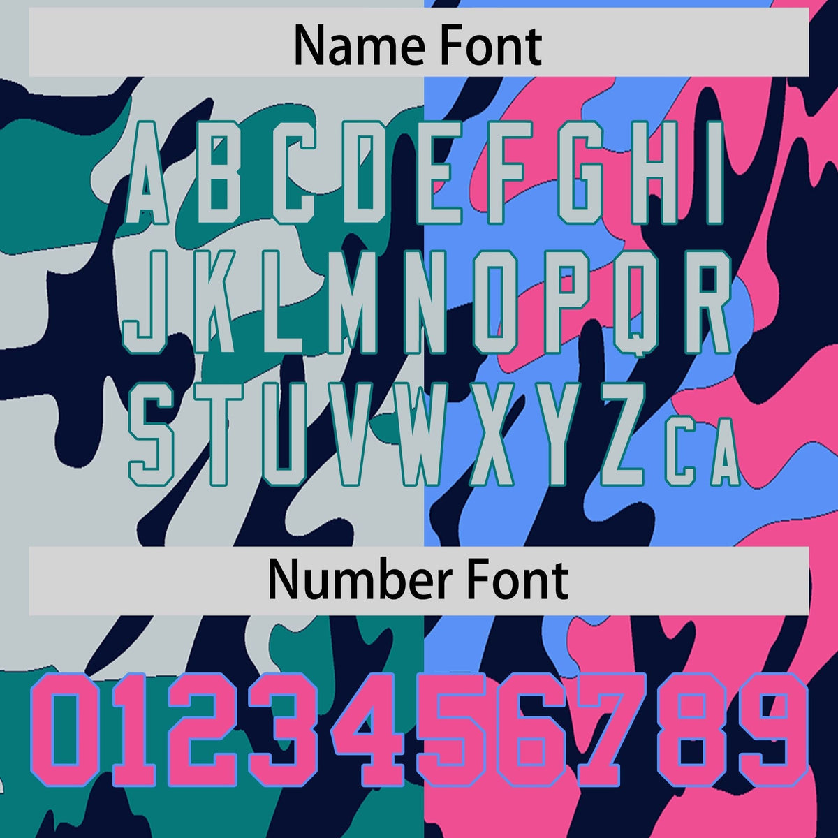 Custom Pink Powder Blue-Navy Personalized Camo Design Quick Dry Lightweight Hoodie| KXKSHOP