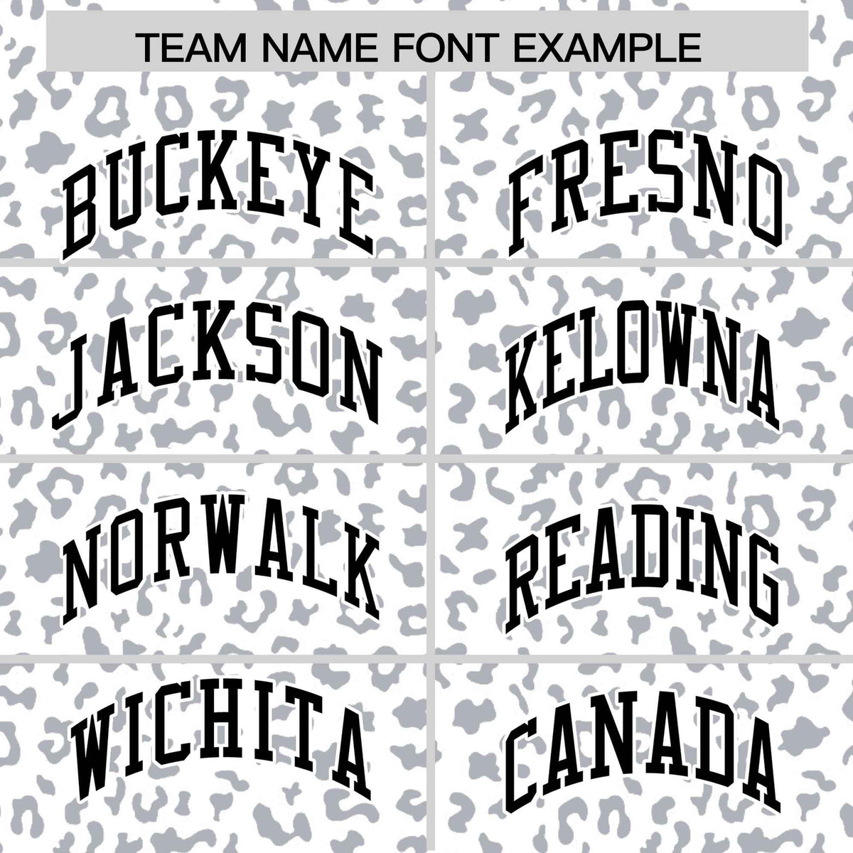 Custom White Black Varsity Full-Zip Letterman Leopard Print Hoodie Jacket