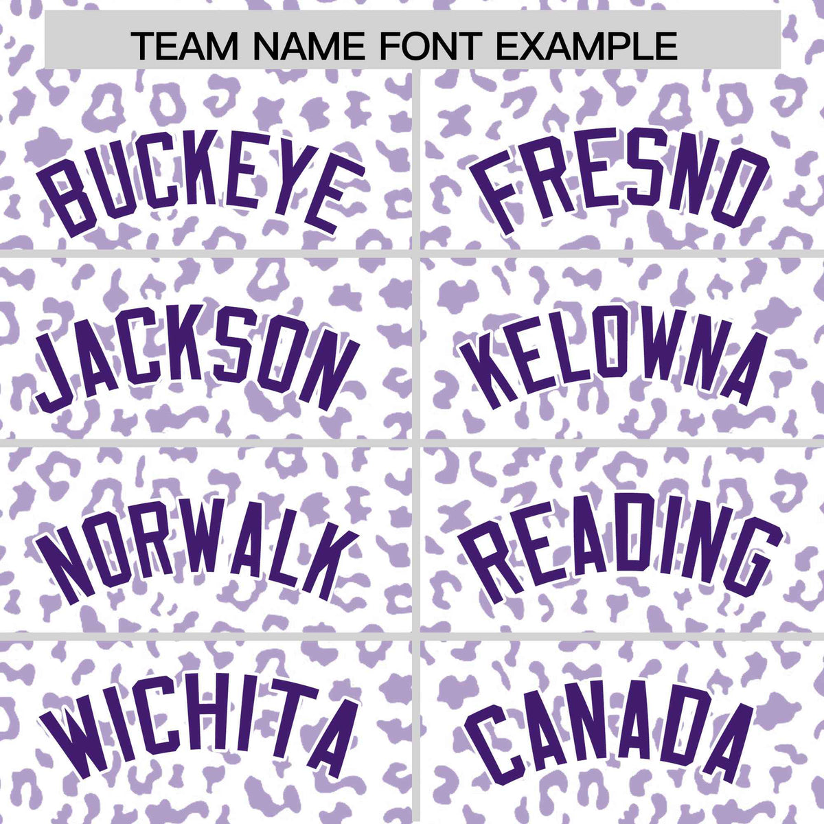 Custom White Purple Varsity Full-Zip Letterman Leopard Print Hoodie Jacket