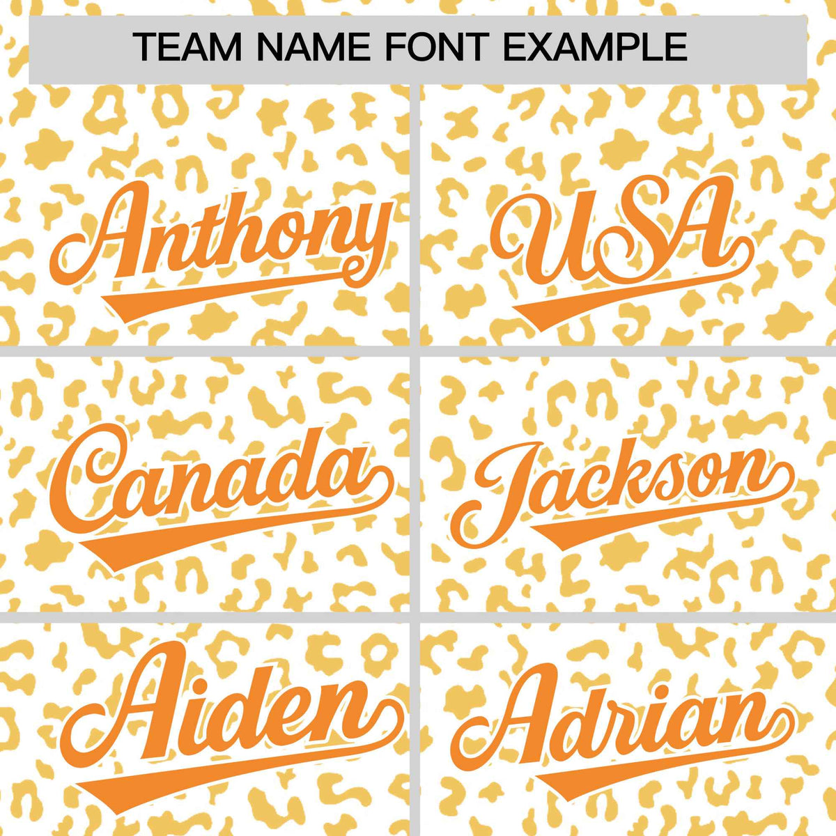 Custom White Orange Varsity Full-Zip Letterman Leopard Print Hoodie Jacket