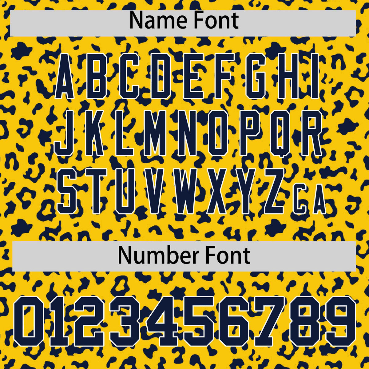 Custom Royal Powder Blue Varsity Full-Zip Letterman Leopard Print Hoodie Jacket