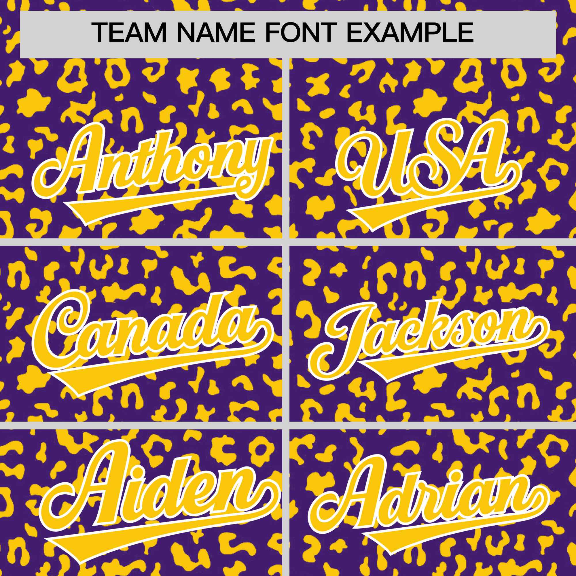 Custom Purple Gold Varsity Full-Zip Letterman Leopard Print Hoodie Jacket