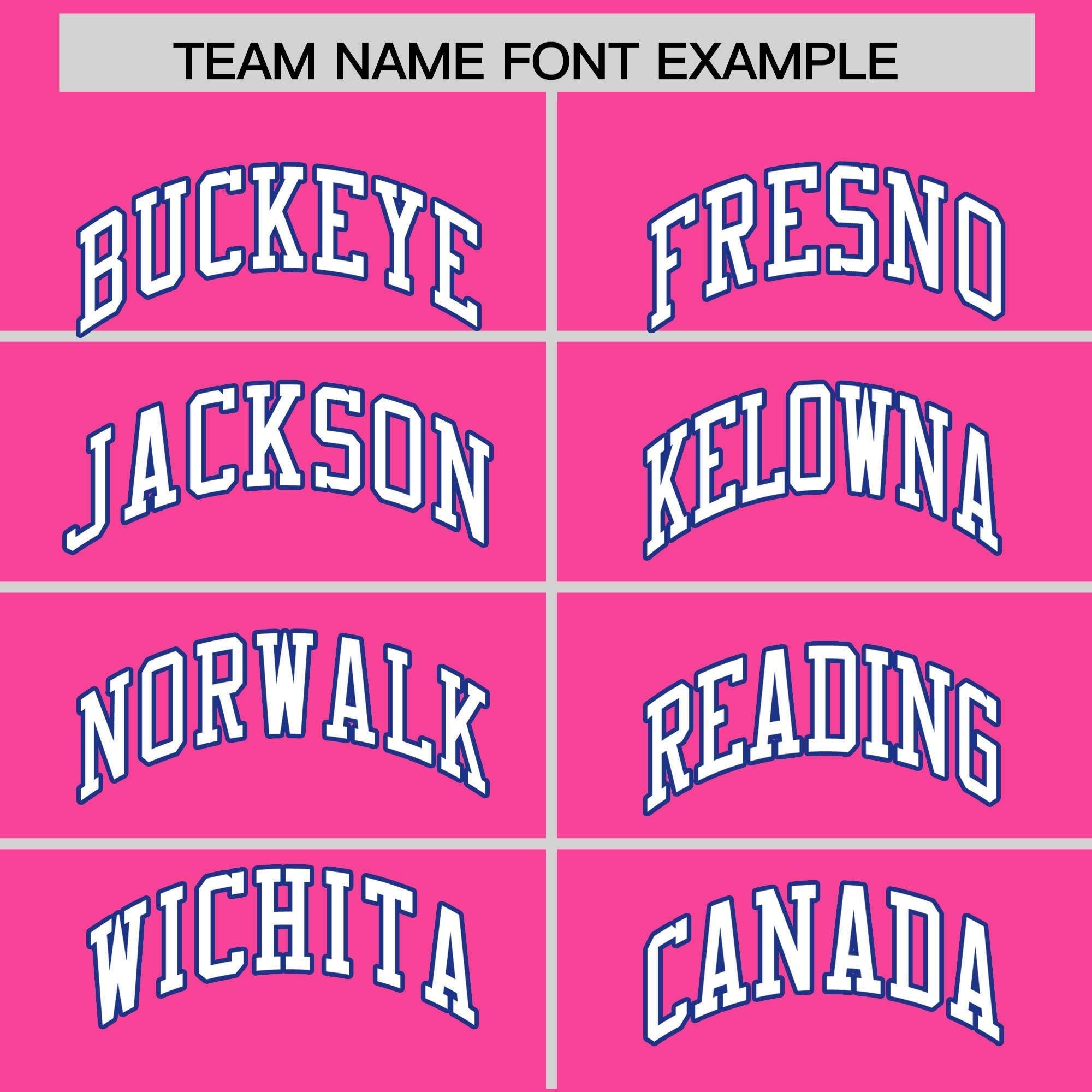 Custom Pink White-Royal Varsity Full-Snap Letterman Classic Jacket Hoodie| KXKSHOP