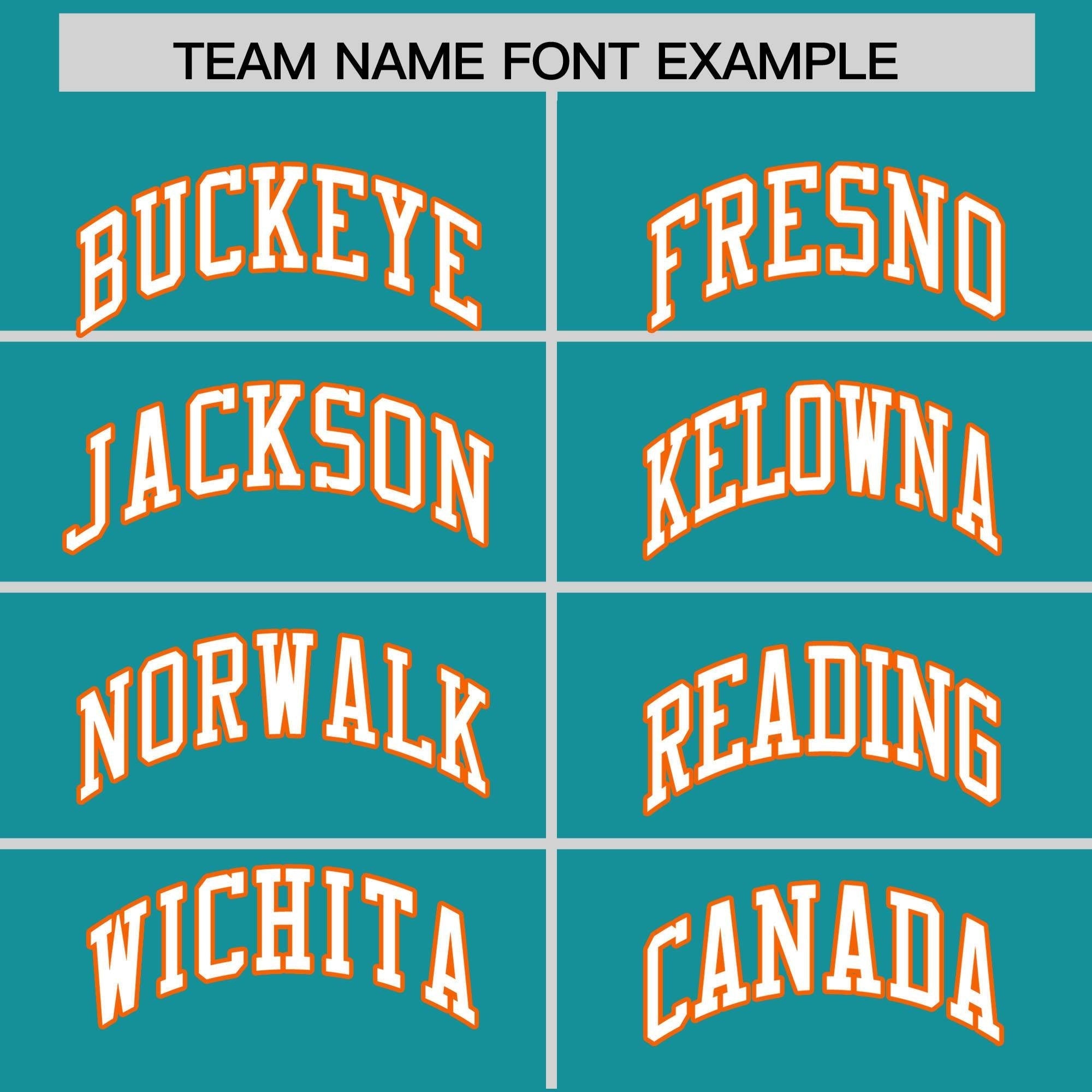 Custom Aqua White-Orange Varsity Full-Snap Letterman Classic Jacket Hoodie| KXKSHOP