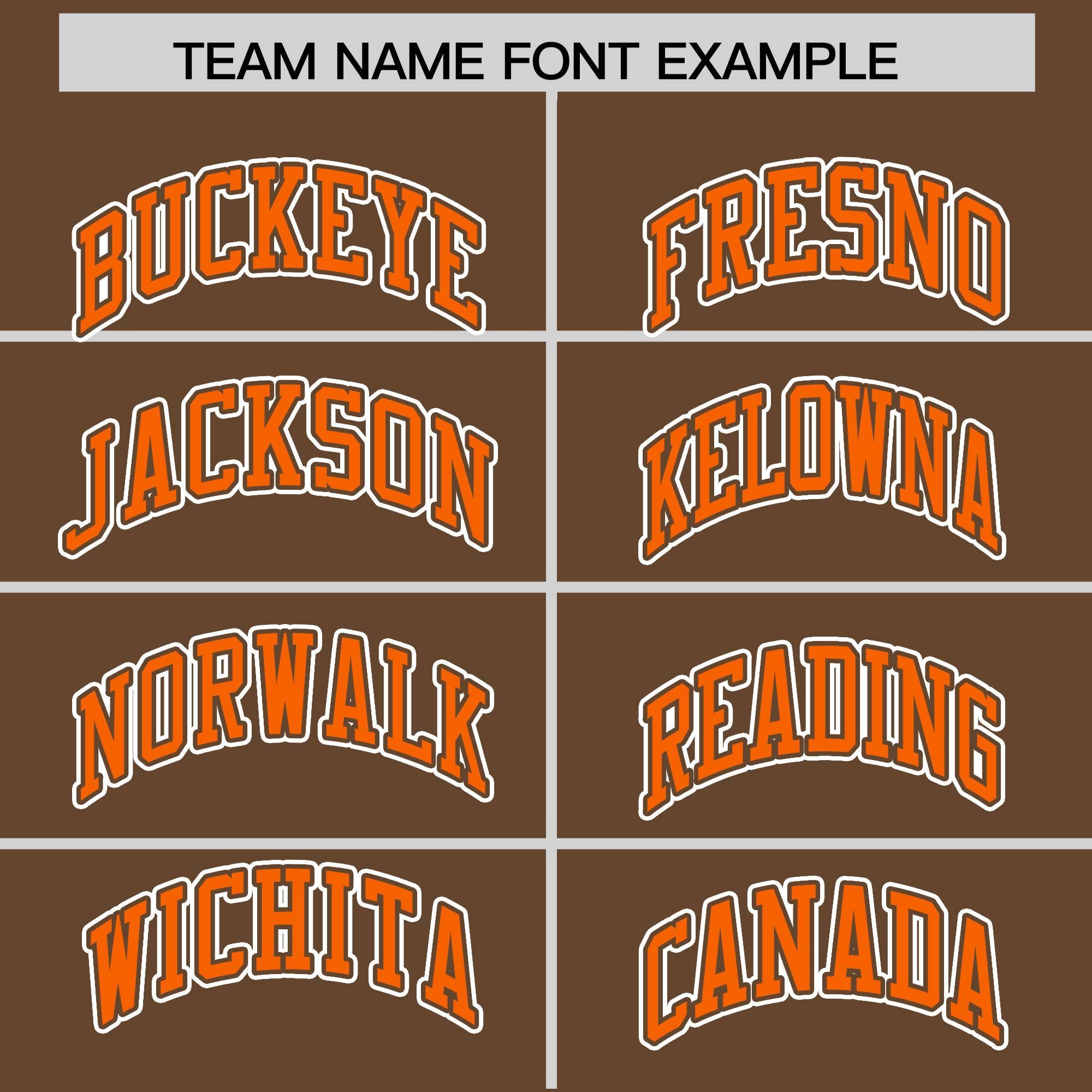 Custom Light Brown Orange-Light Brown Varsity Full-Snap Letterman Classic Jacket Hoodie| KXKSHOP