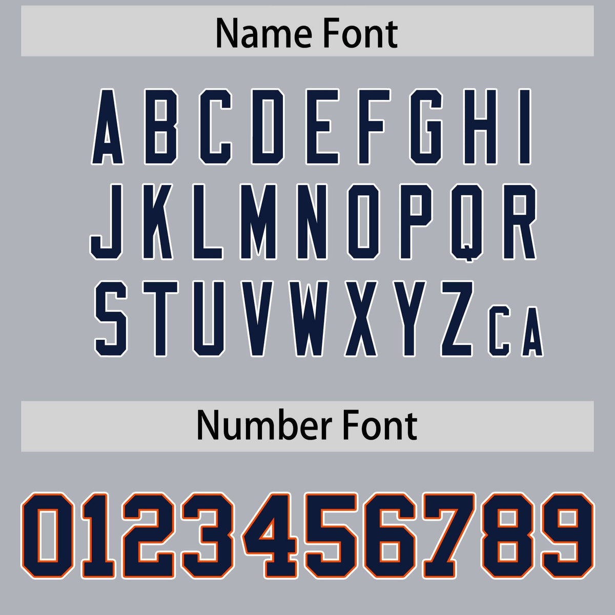 Custom Gray Navy-Orange Varsity Full-Snap Letterman Classic Jacket Hoodie| KXKSHOP