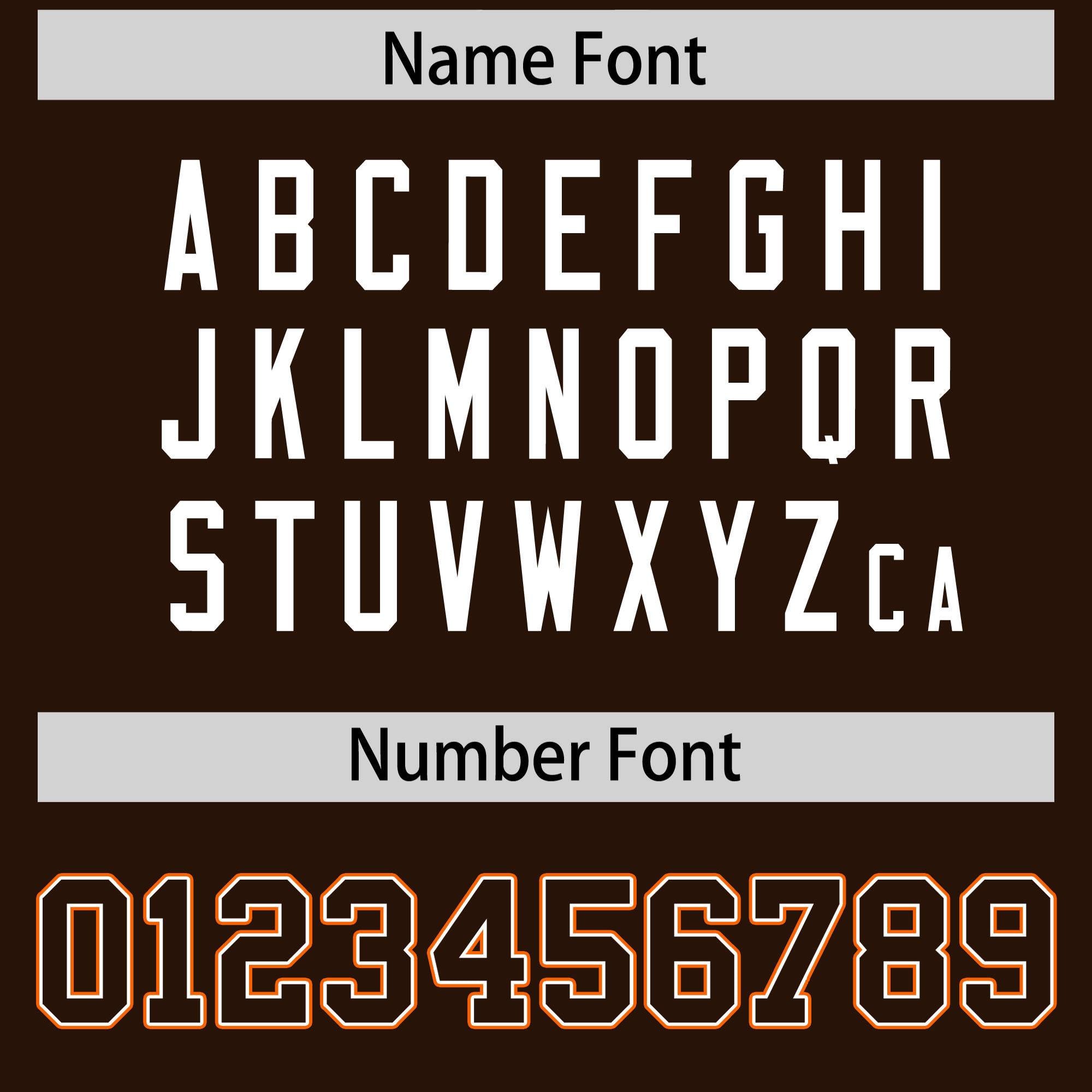 Custom Brown Brown-White Varsity Full-Snap Letterman Classic Jacket Hoodie| KXKSHOP