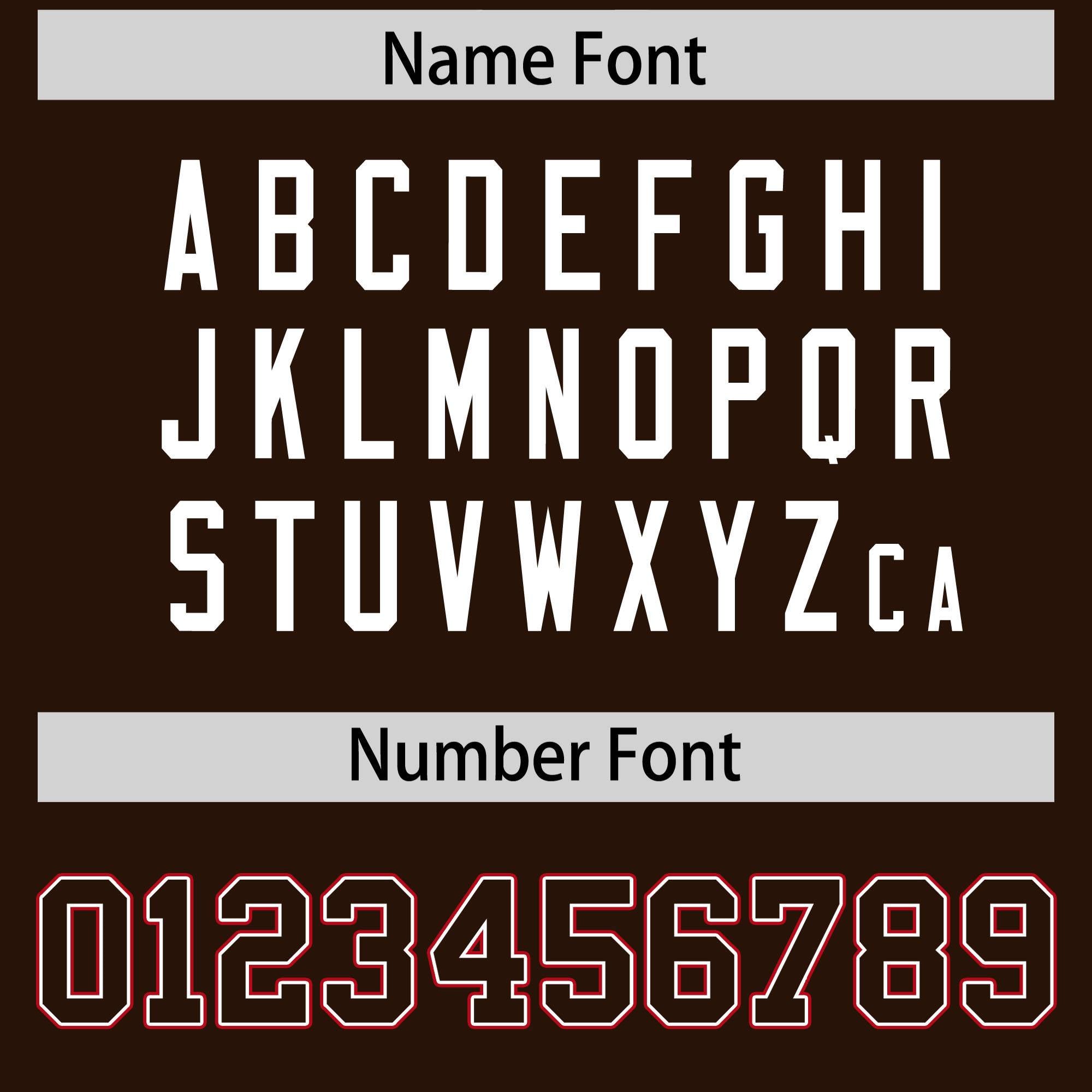 Custom Brown Brown-White Varsity Full-Snap Letterman Classic Jacket Hoodie| KXKSHOP