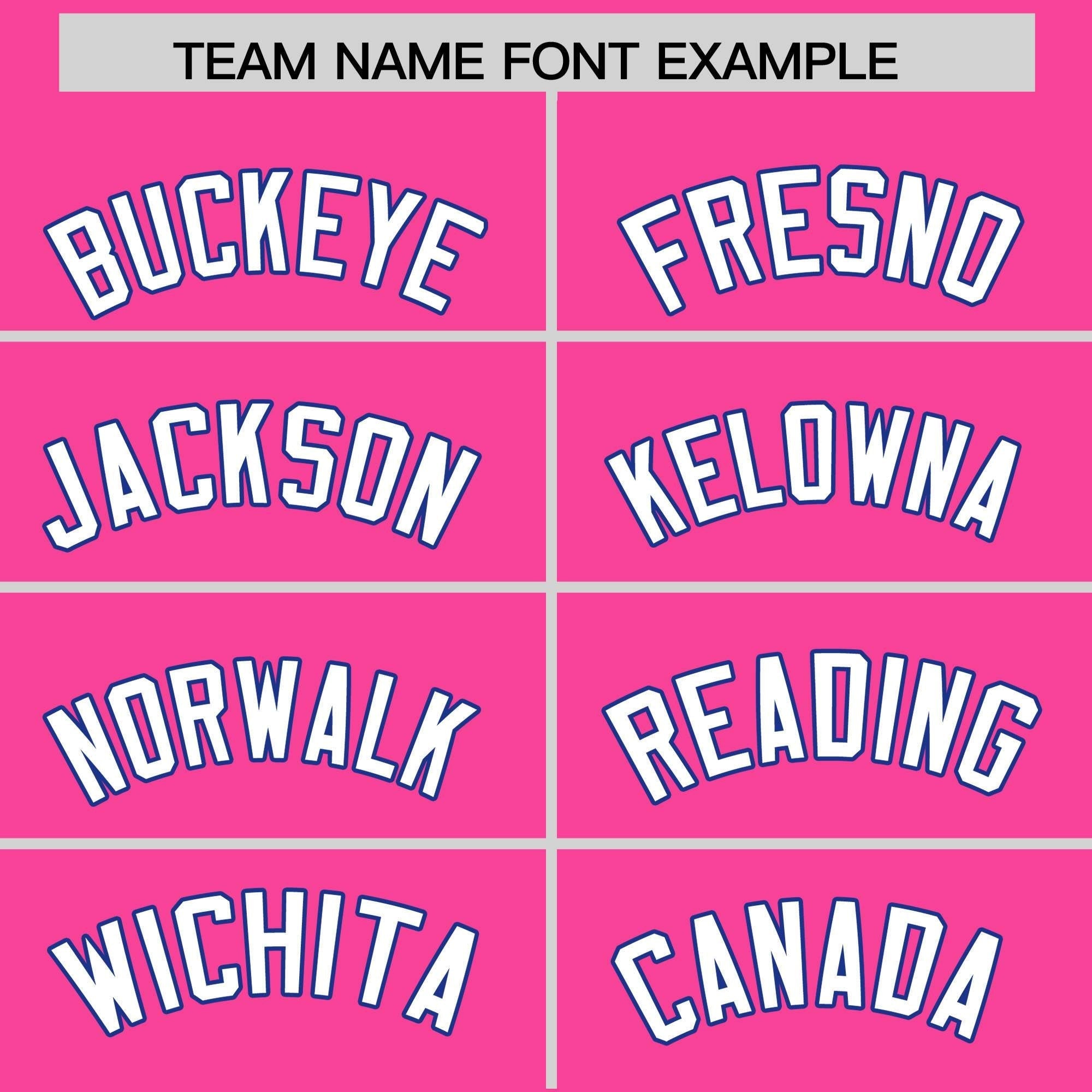 Custom Pink White-Royal Varsity Full-Snap Letterman Classic Jacket Hoodie| KXKSHOP