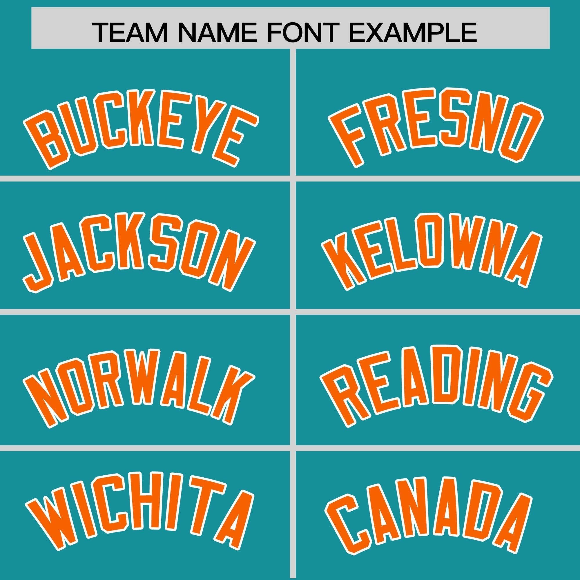 Custom Aqua Orange-White Varsity Full-Snap Letterman Classic Jacket Hoodie| KXKSHOP