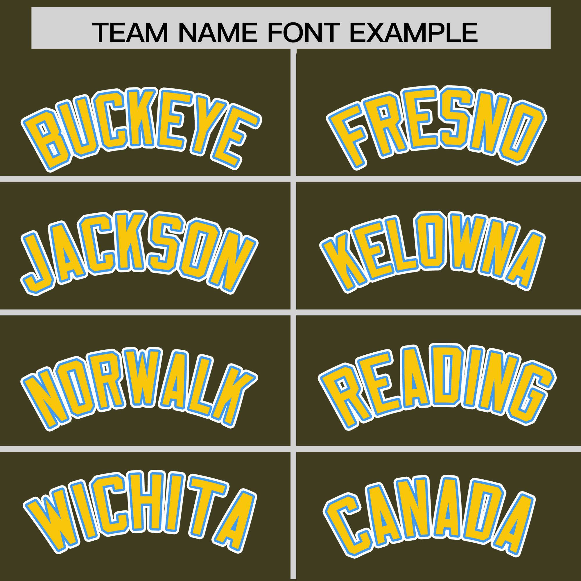 Custom Olive Gold-Powder Blue Varsity Full-Snap Letterman Classic Jacket Hoodie| KXKSHOP