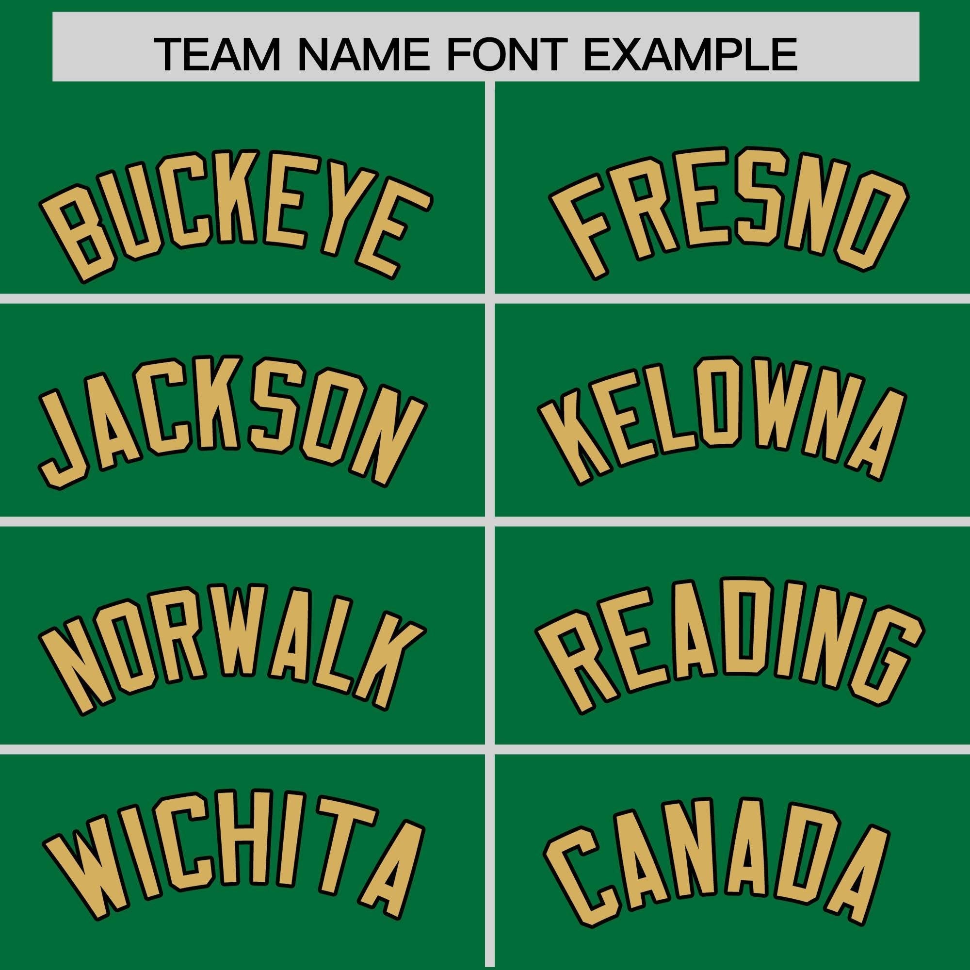 Custom Kelly Green Old Gold-Black Varsity Full-Snap Letterman Classic Jacket Hoodie| KXKSHOP