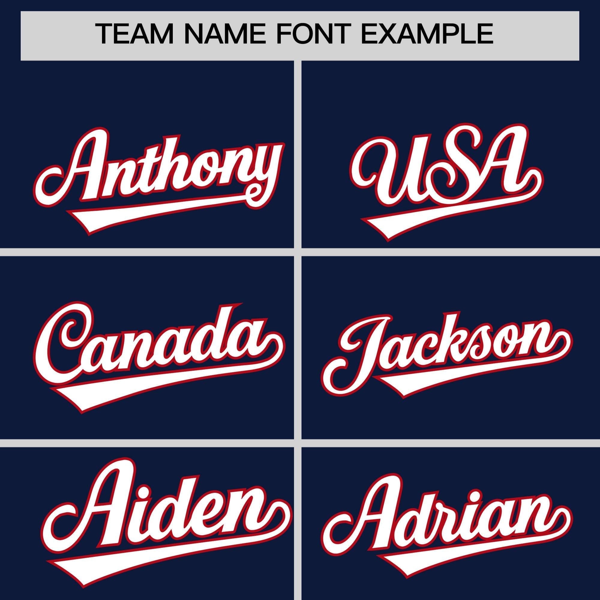 Custom Navy White-Red Varsity Full-Snap Letterman Classic Jacket Hoodie| KXKSHOP