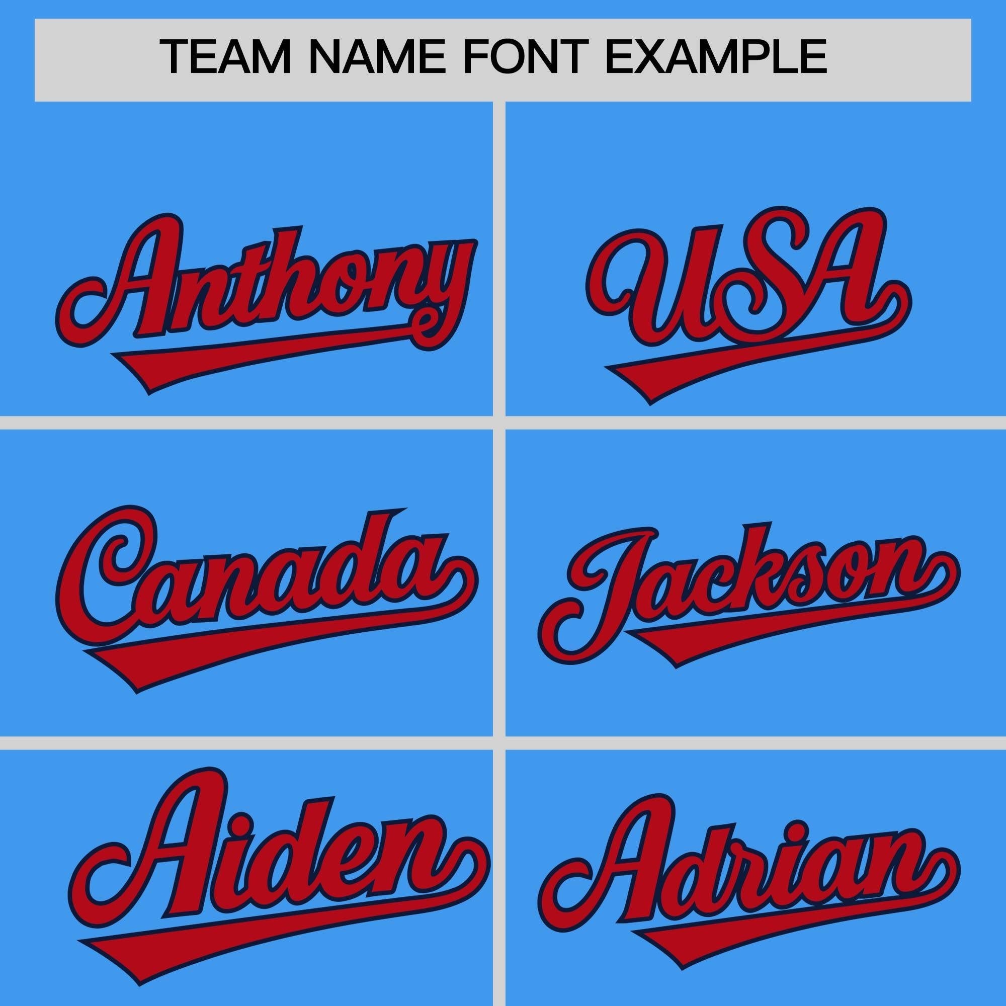 Custom Powder Blue Red-Navy Varsity Full-Snap Letterman Classic Jacket Hoodie| KXKSHOP