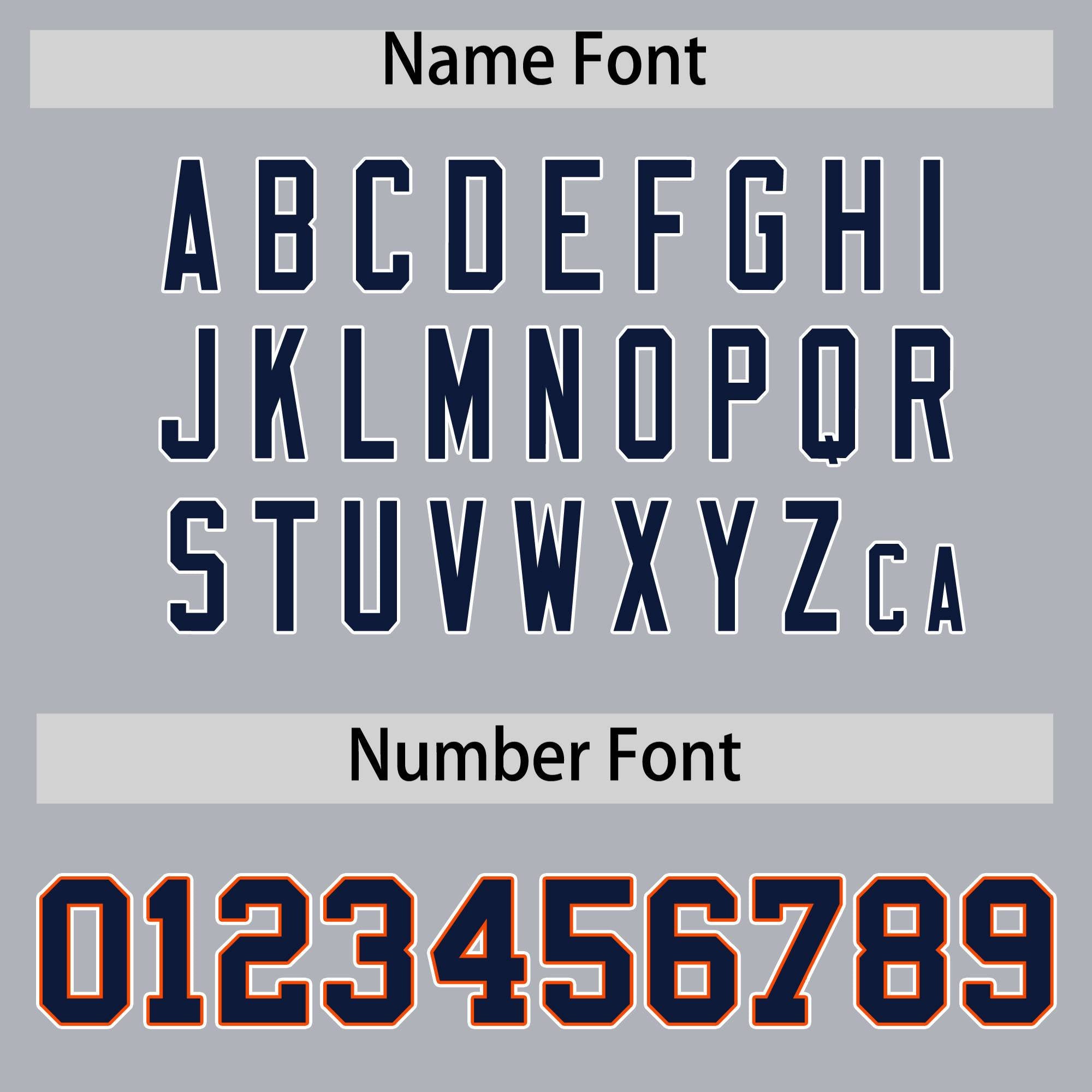 Custom Gray Navy-Orange Varsity Full-Snap Letterman Classic Jacket Hoodie| KXKSHOP