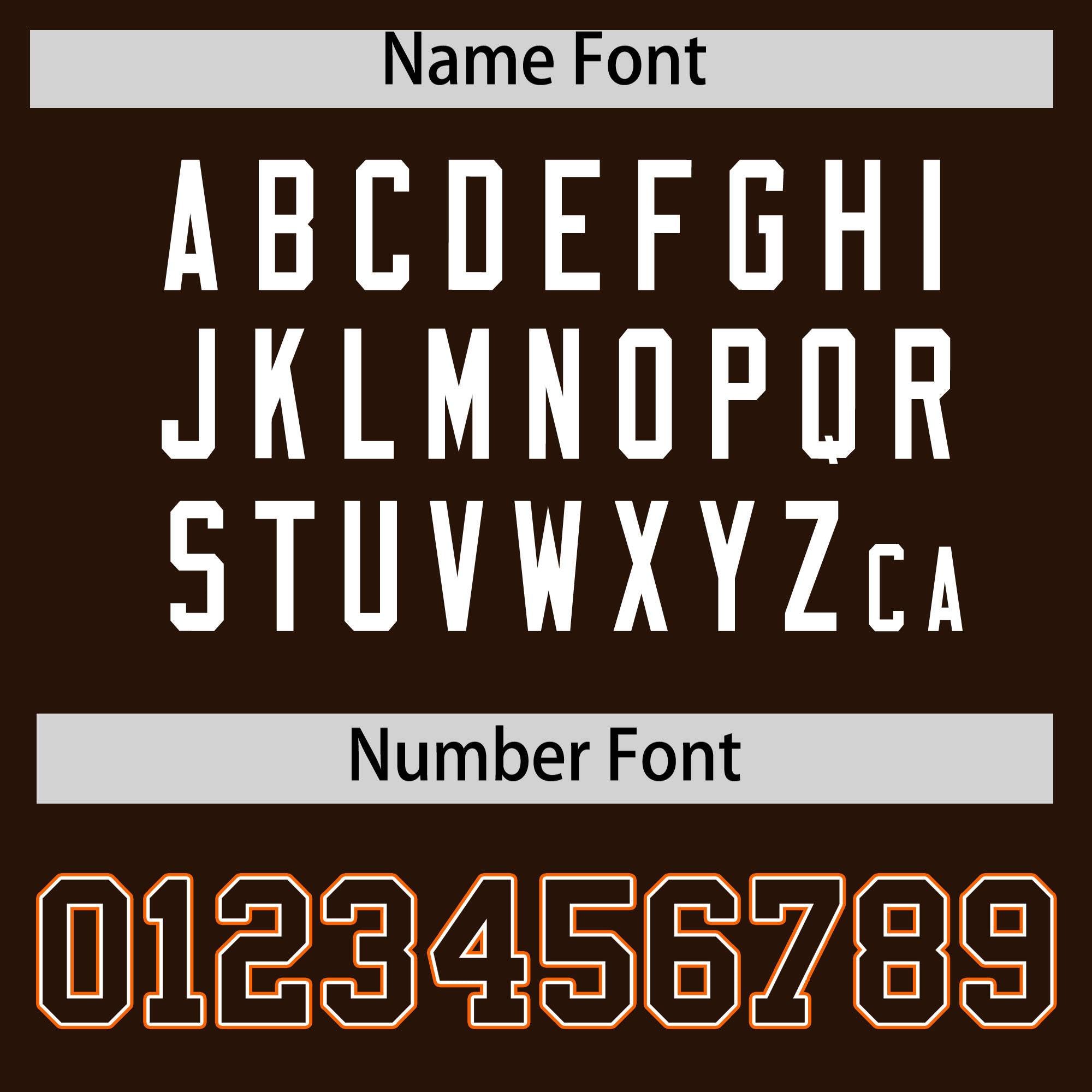 Custom Brown Brown-White Varsity Full-Snap Letterman Classic Jacket Hoodie| KXKSHOP