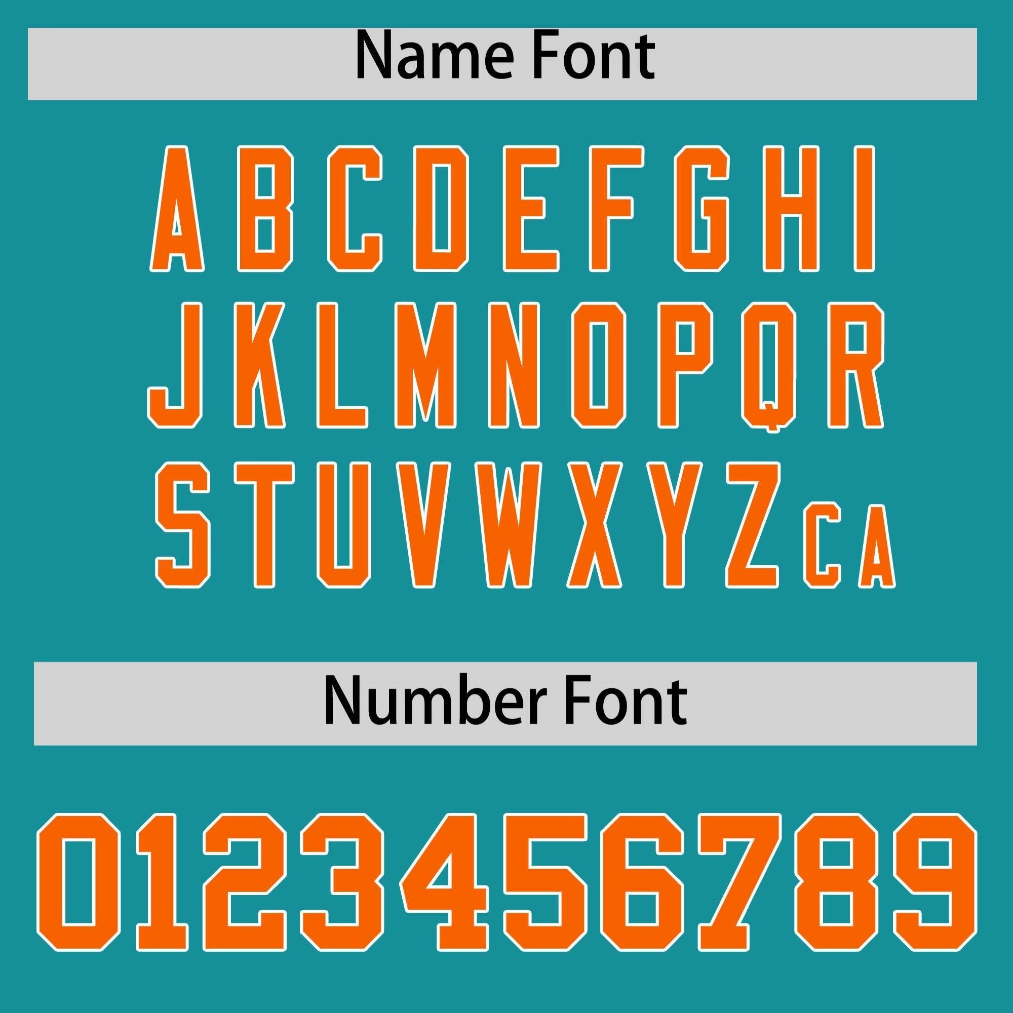 Custom Aqua Orange-White Varsity Full-Snap Letterman Classic Jacket Hoodie| KXKSHOP